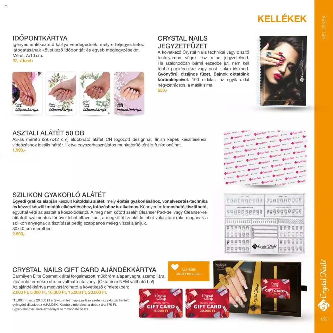 Katalógus Crystal Nails - Nagykatalógus 22/23 március 8.-tól december 31.-ig 2023. - Oldal 159