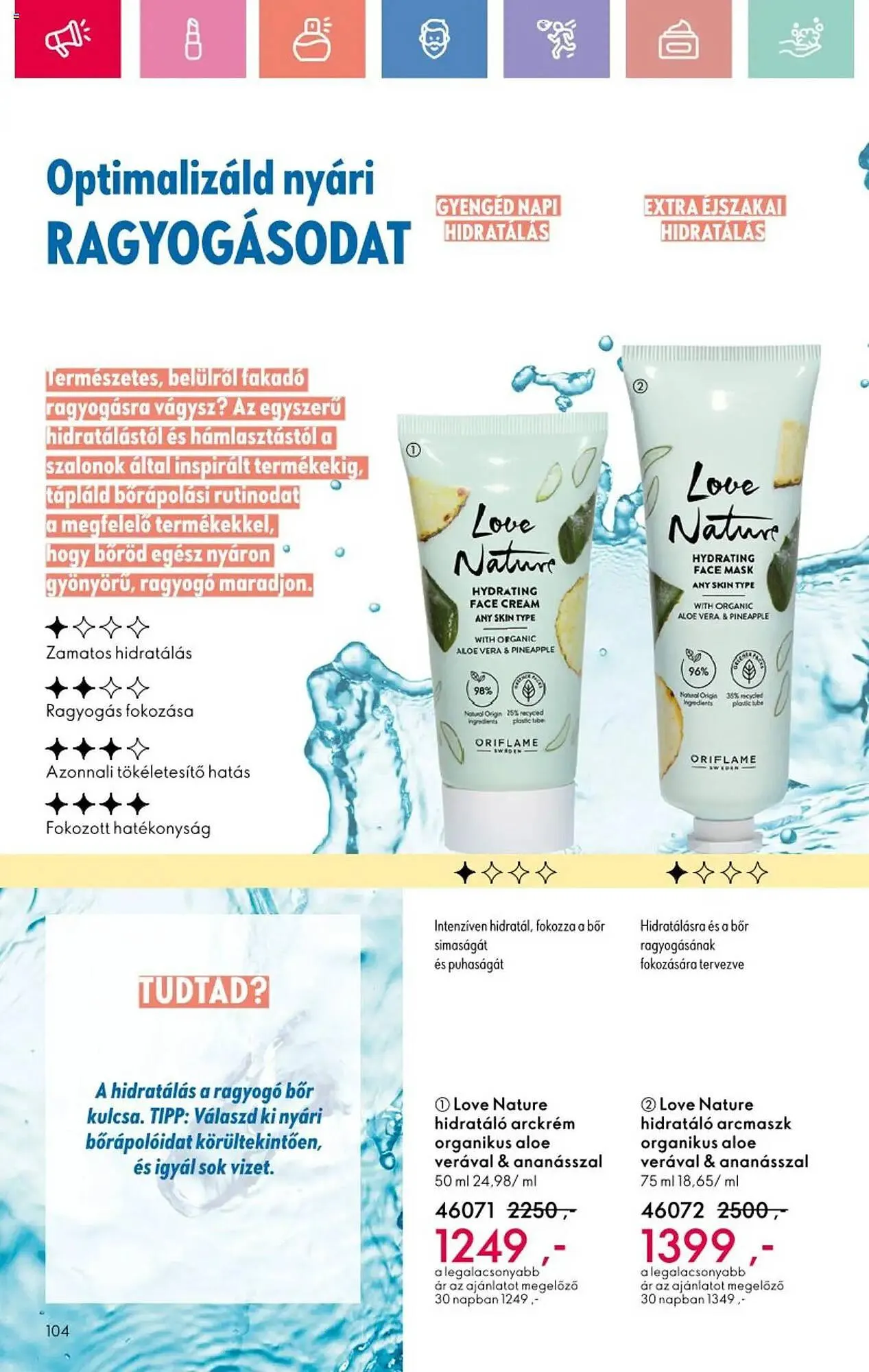 Katalógus Oriflame akciós újság július 6.-tól július 26.-ig 2025. - Oldal 104