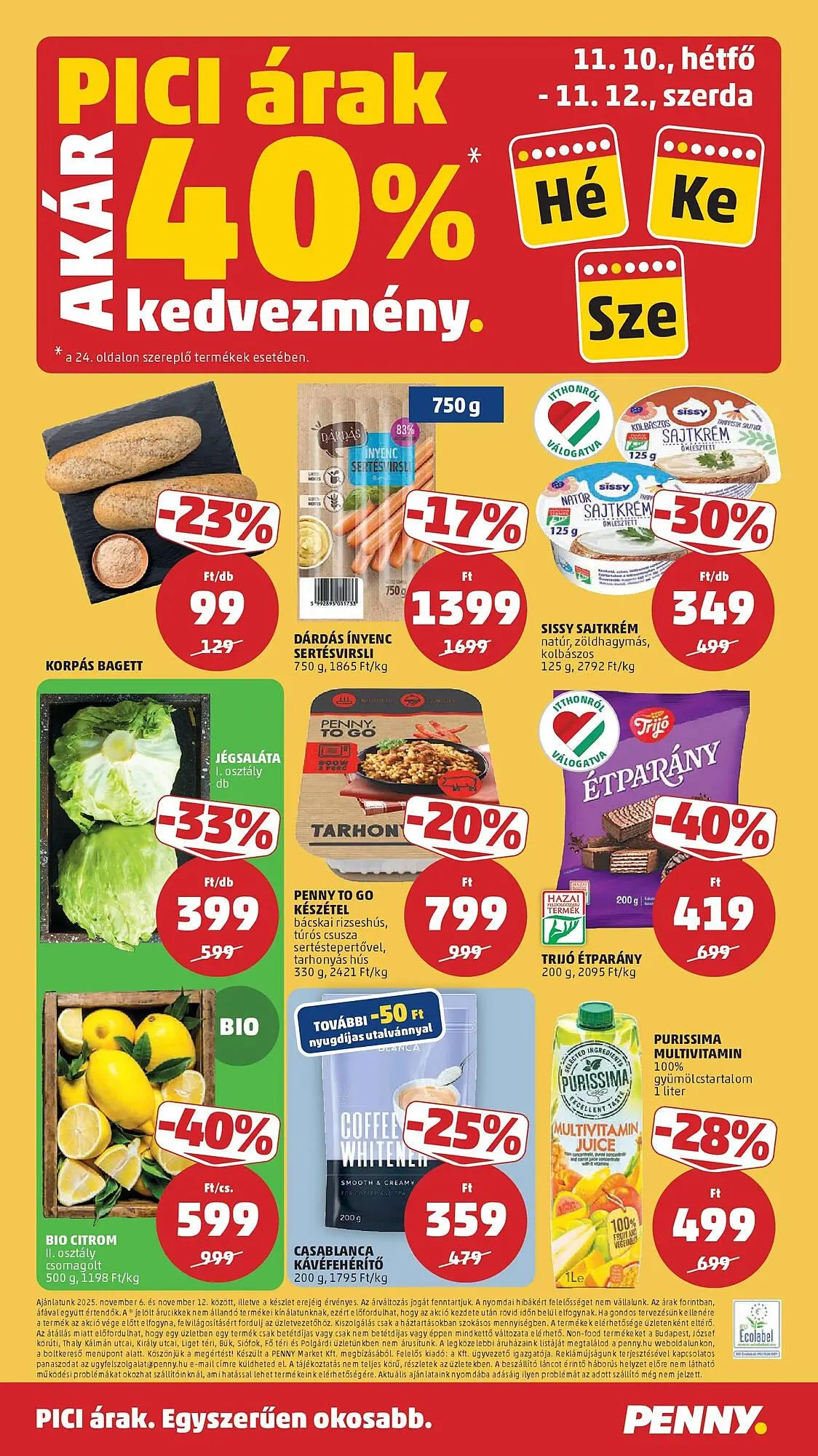 Katalógus PENNY akciós újság november 6.-tól november 12.-ig 2025. - Oldal 24