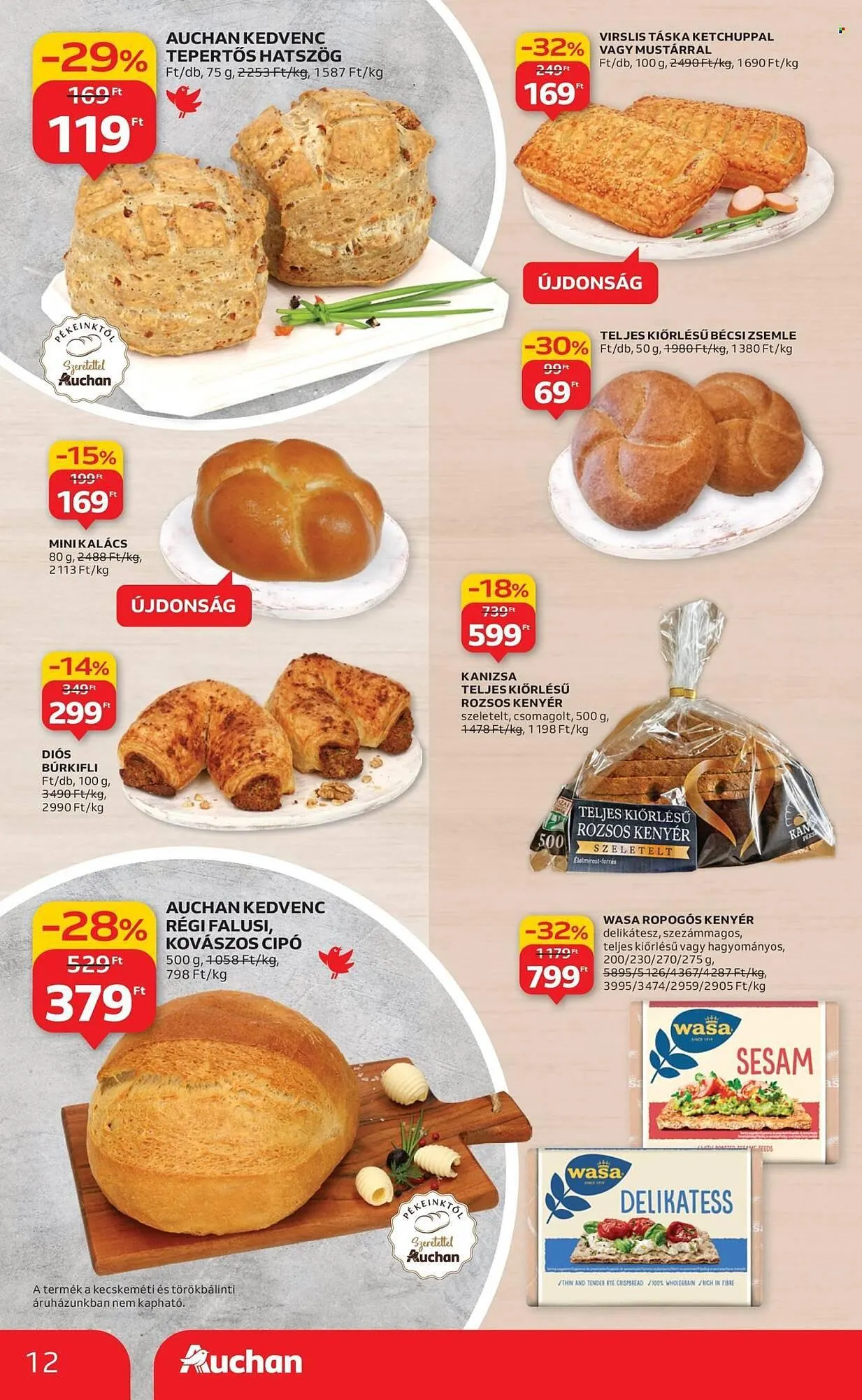 Katalógus Auchan akciós újság december 4.-tól december 10.-ig 2025. - Oldal 12