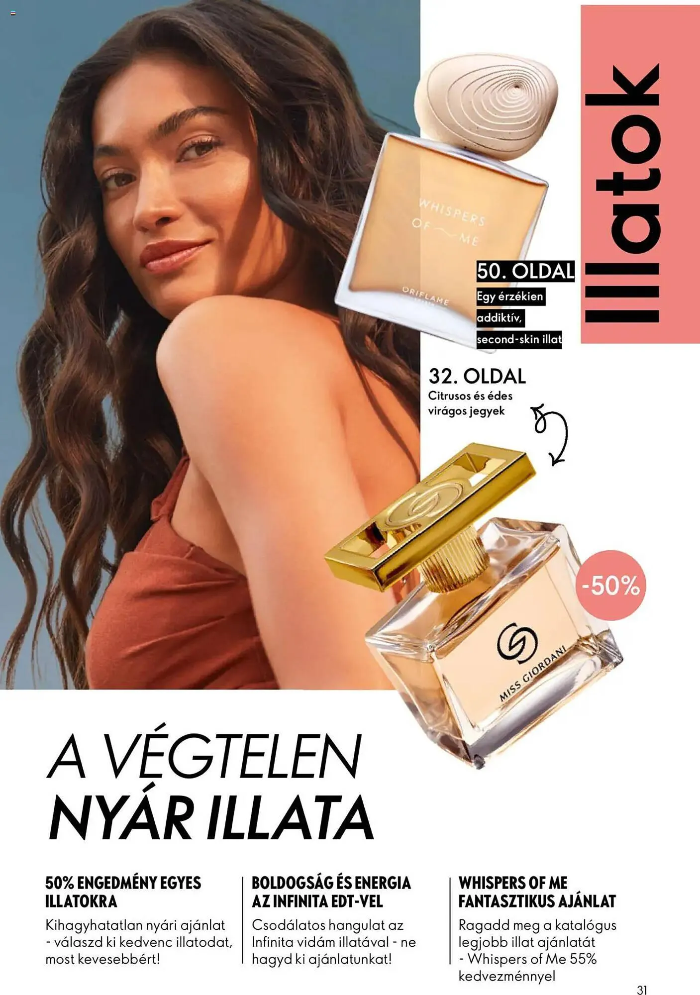 Katalógus Oriflame akciós újság június 15.-tól július 5.-ig 2025. - Oldal 31