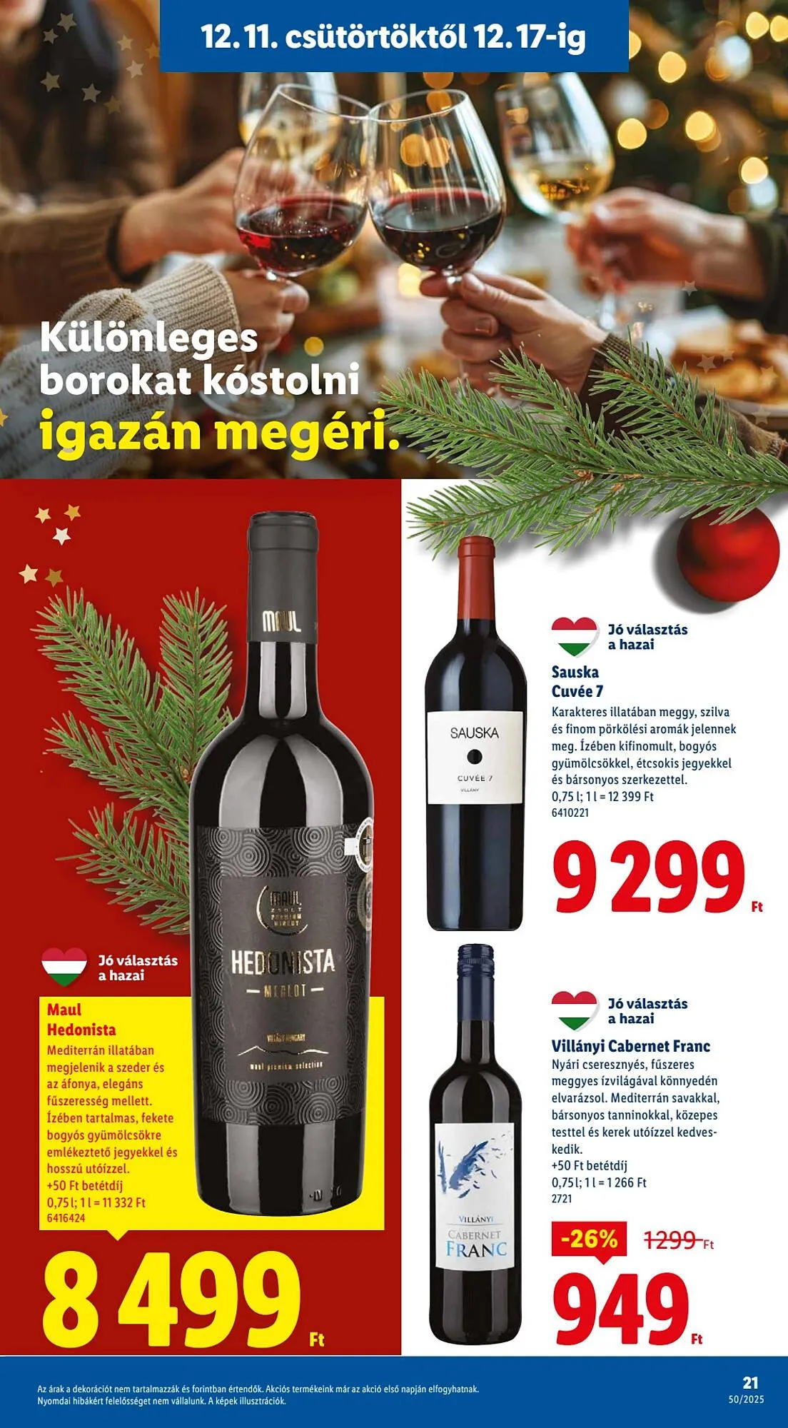 Katalógus Lidl akciós újság december 11.-tól december 17.-ig 2025. - Oldal 21