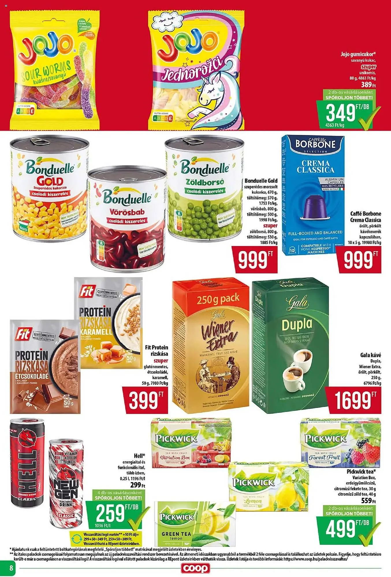 Katalógus Coop akciós újság január 15.-tól január 21.-ig 2026. - Oldal 8