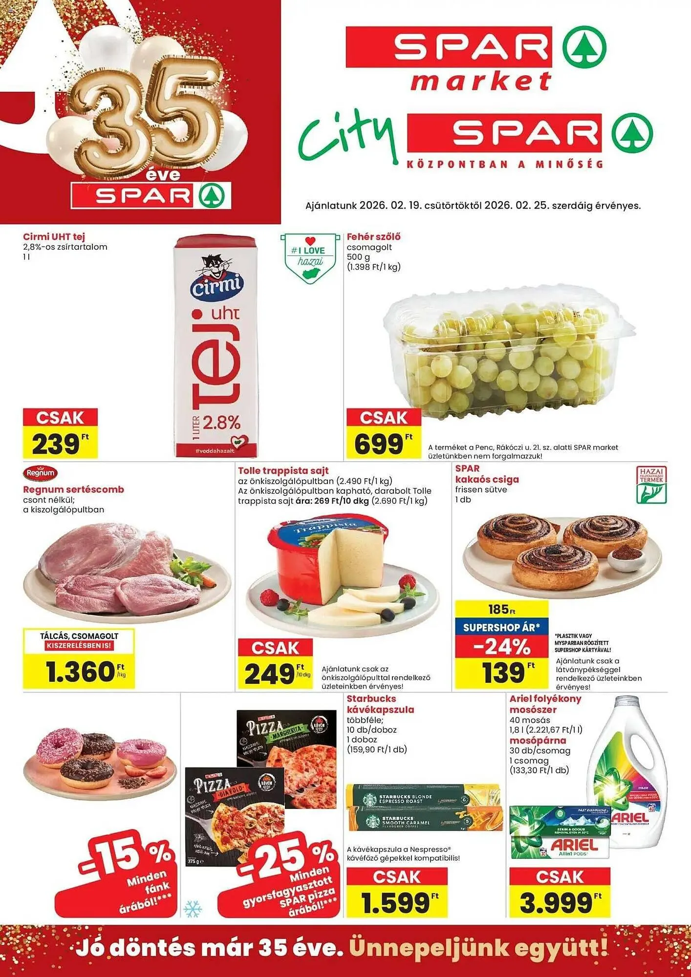 Spar akciós újság - 1