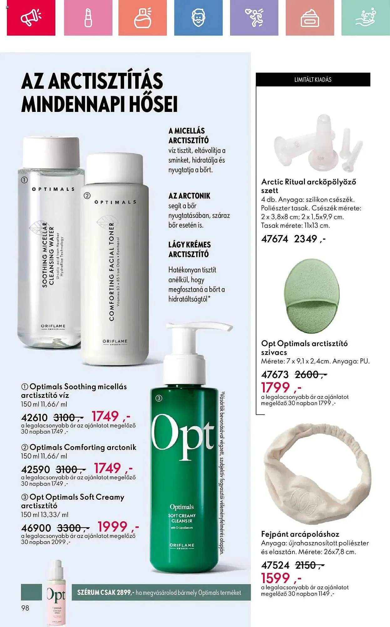 Katalógus Oriflame akciós újság július 27.-tól augusztus 16.-ig 2025. - Oldal 98