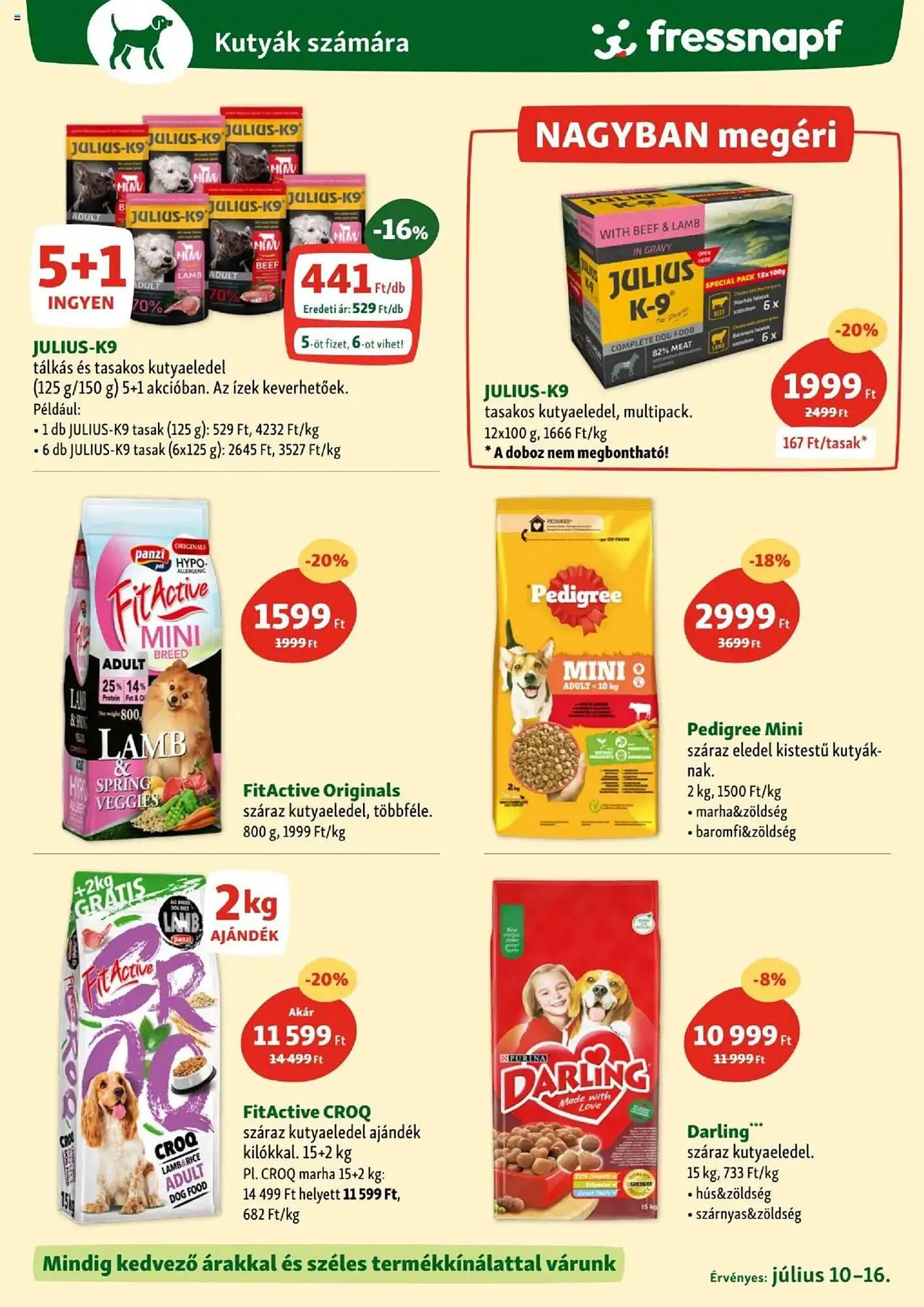 Katalógus Fressnapf akciós újság július 10.-tól július 31.-ig 2025. - Oldal 7