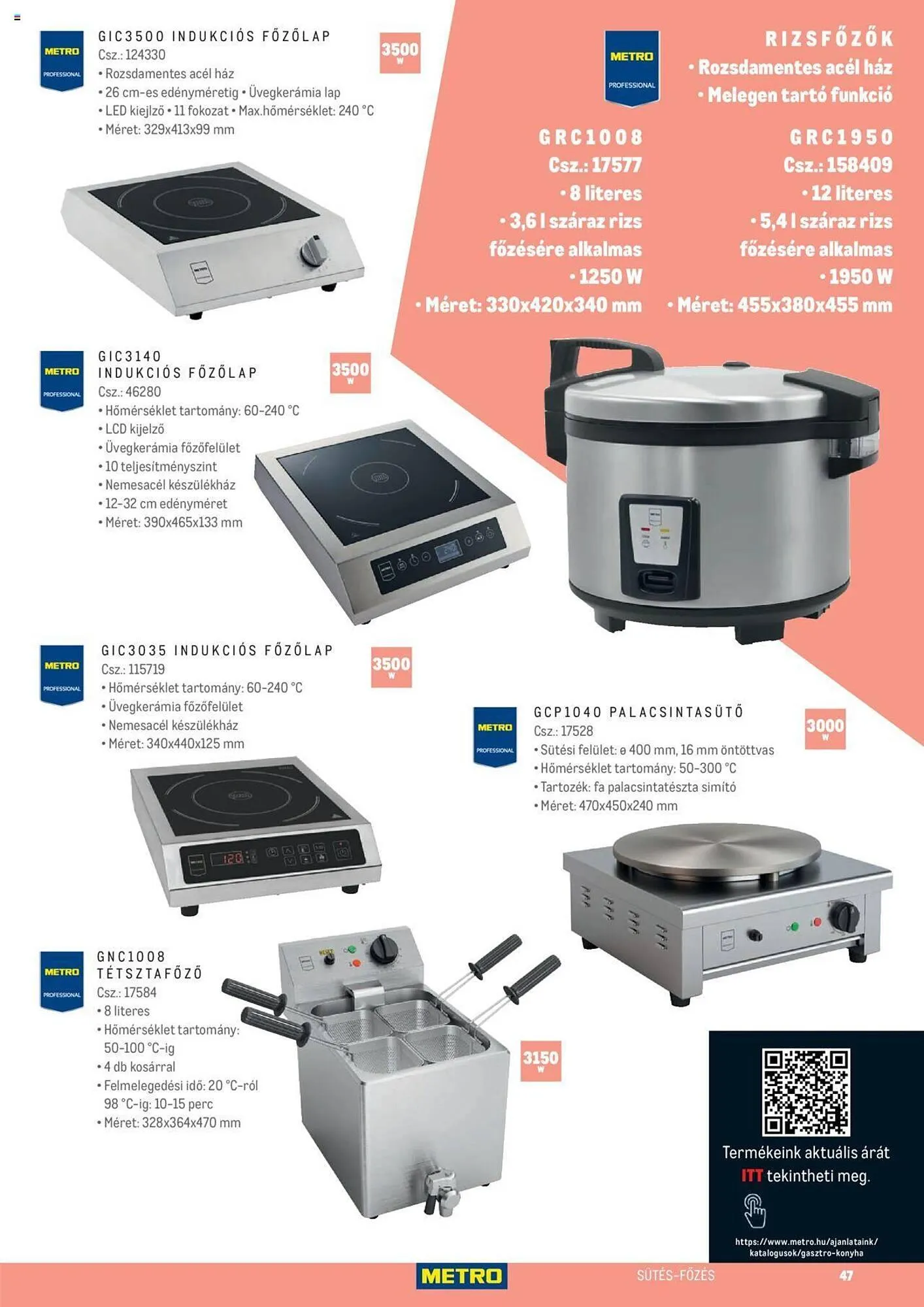 Katalógus Metro Gasztro konyha katalógus akciós újság február 15.-tól február 29.-ig 2024. - Oldal 47