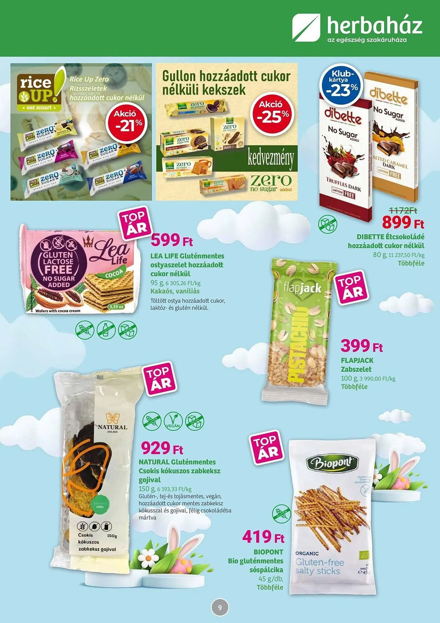 Katalógus Herbaház akciós újság március 4.-tól április 6.-ig 2026. - Oldal 9
