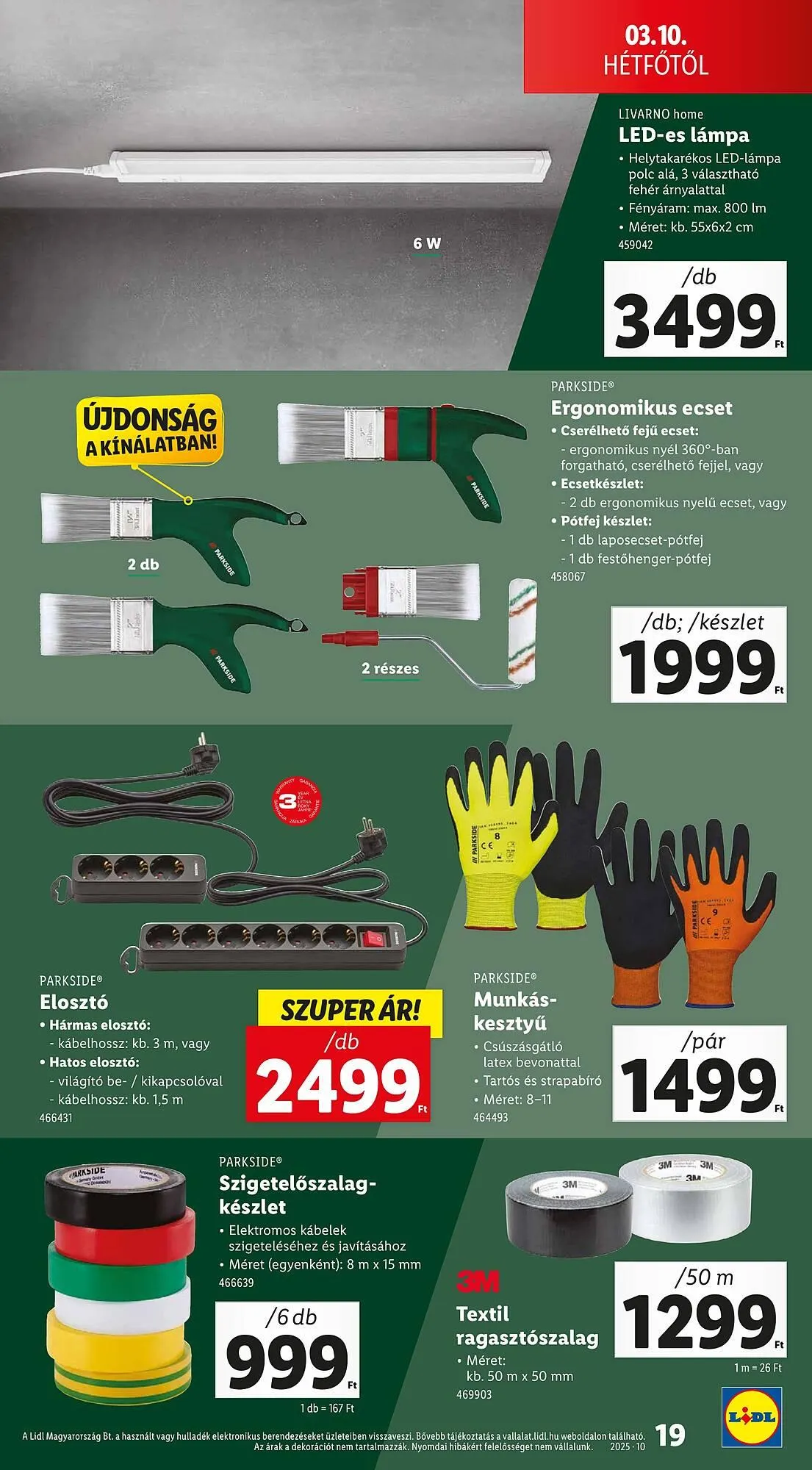 Katalógus Lidl akciós újság március 6.-tól március 19.-ig 2025. - Oldal 19