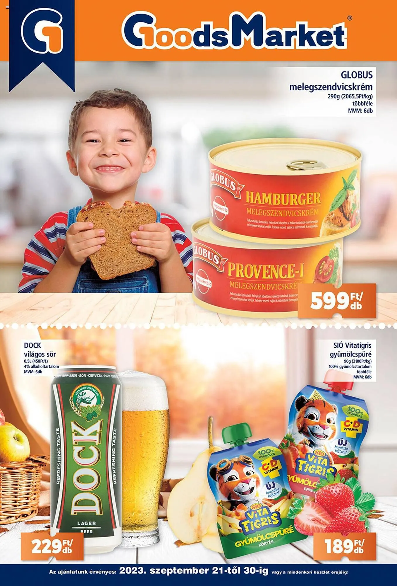 Katalógus Goods Market akciós újság szeptember 21.-tól szeptember 30.-ig 2023. - Oldal 1