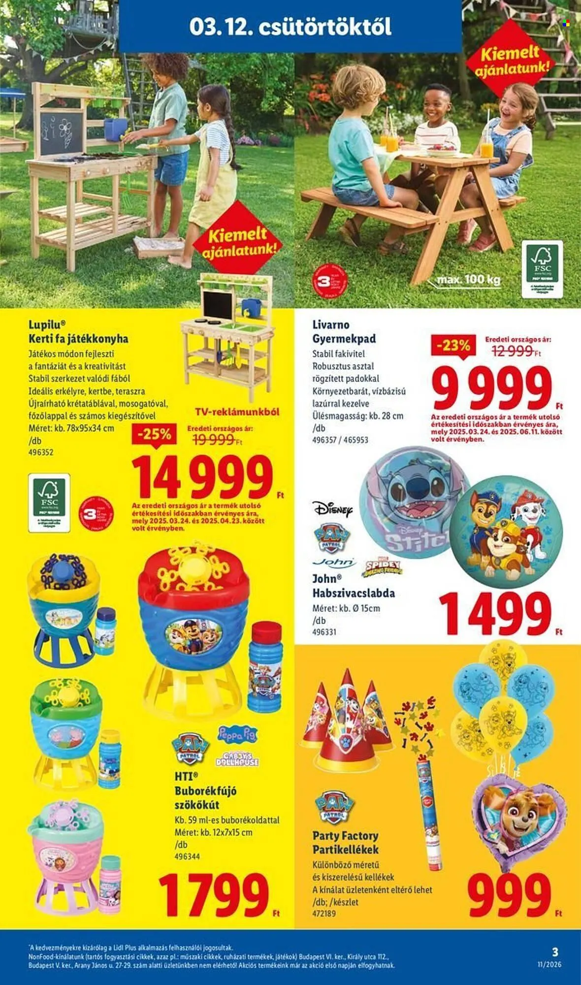 Katalógus Lidl akciós újság március 12.-tól március 18.-ig 2026. - Oldal 3