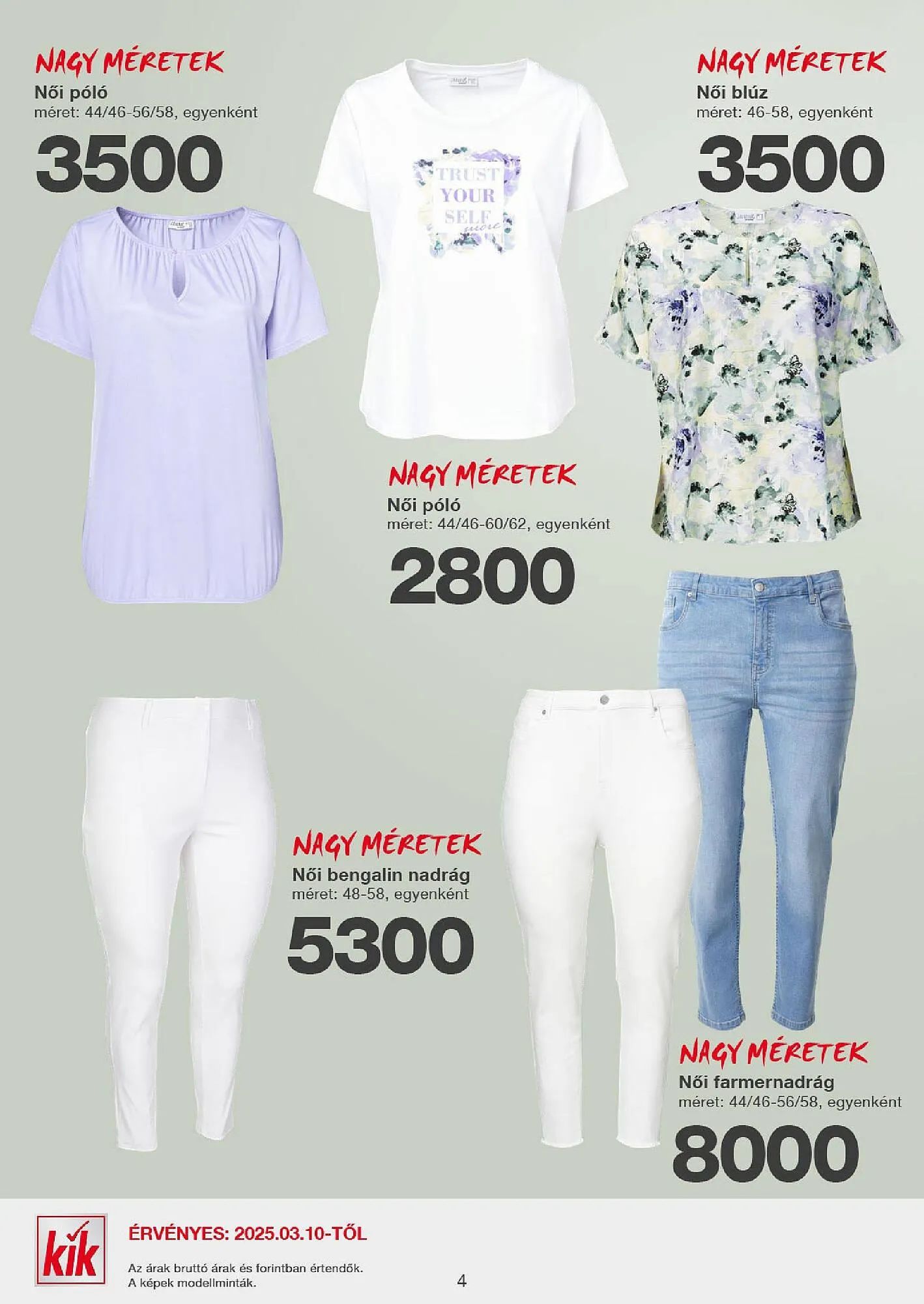 Katalógus Kik akciós újság március 7.-tól március 16.-ig 2025. - Oldal 4