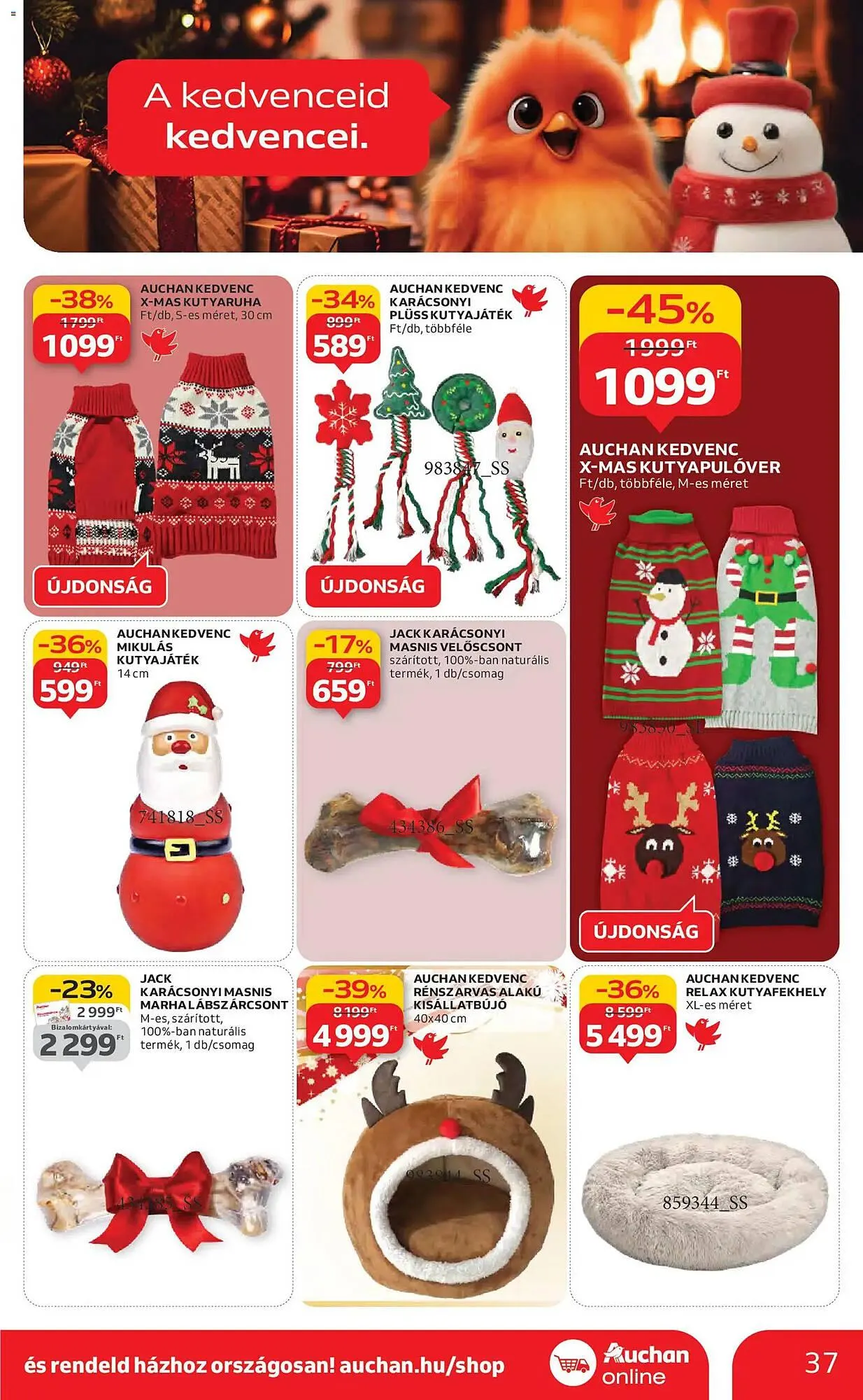 Katalógus Auchan akciós újság november 13.-tól december 24.-ig 2025. - Oldal 37