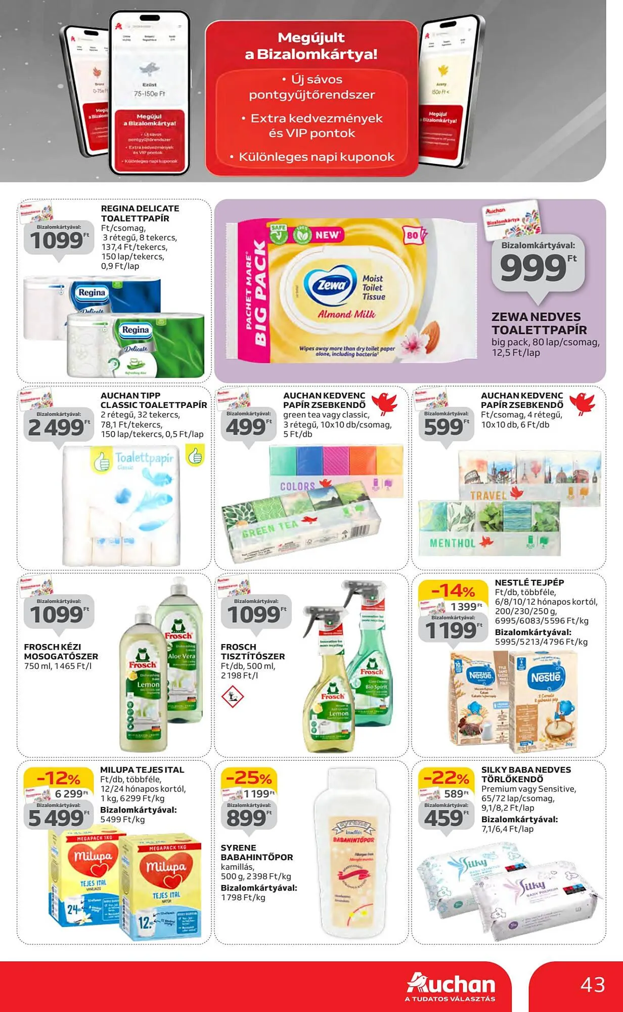 Katalógus Auchan akciós újság május 8.-tól május 14.-ig 2025. - Oldal 43