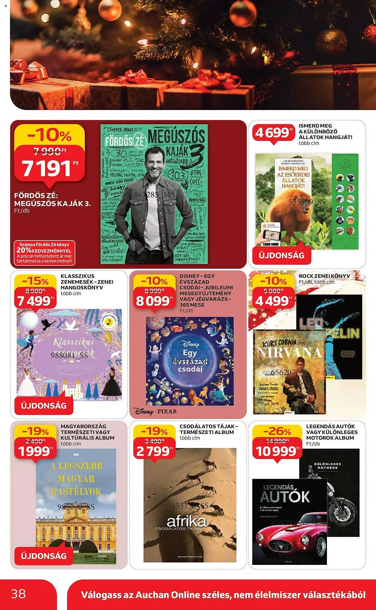 Katalógus Auchan akciós újság november 13.-tól december 24.-ig 2025. - Oldal 38