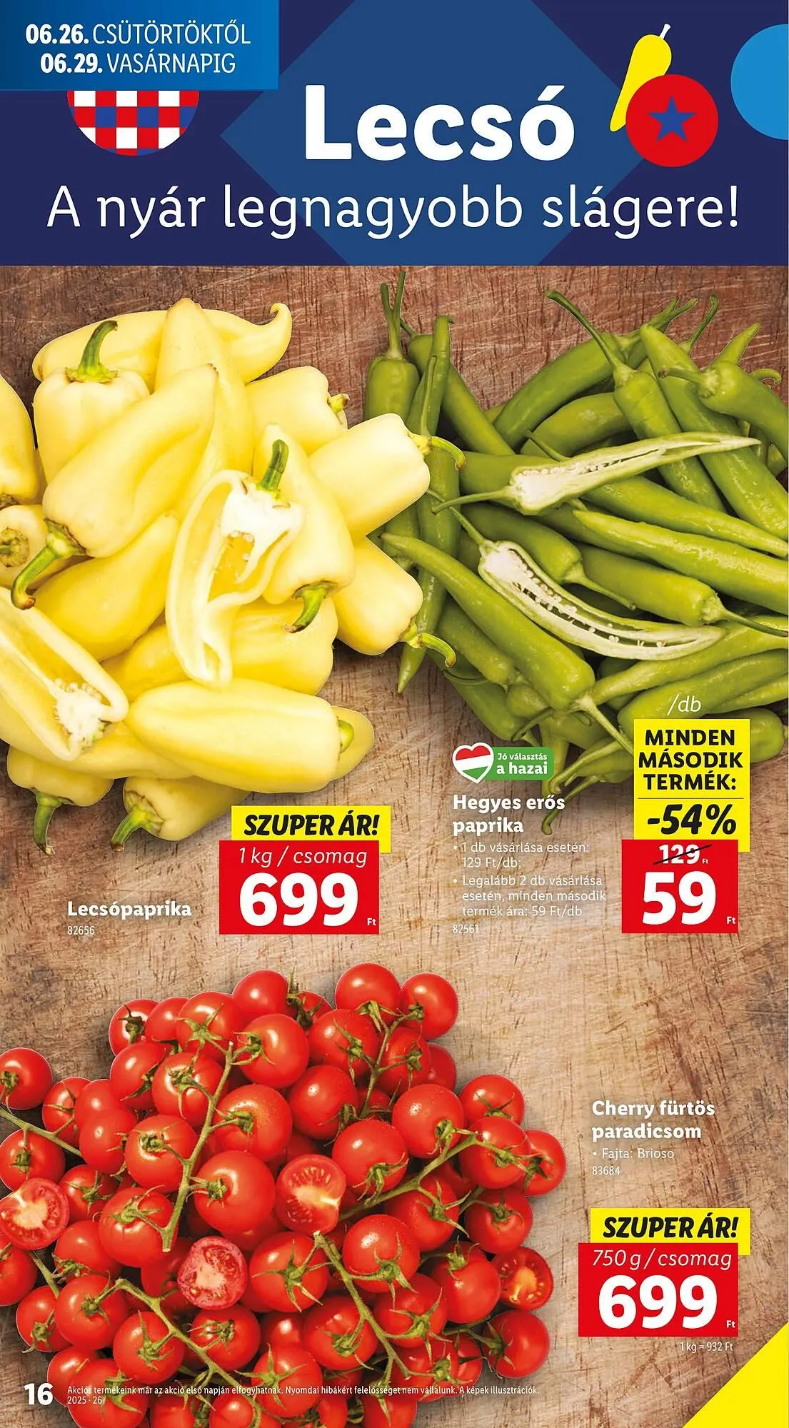 Katalógus Lidl akciós újság június 26.-tól július 2.-ig 2025. - Oldal 16