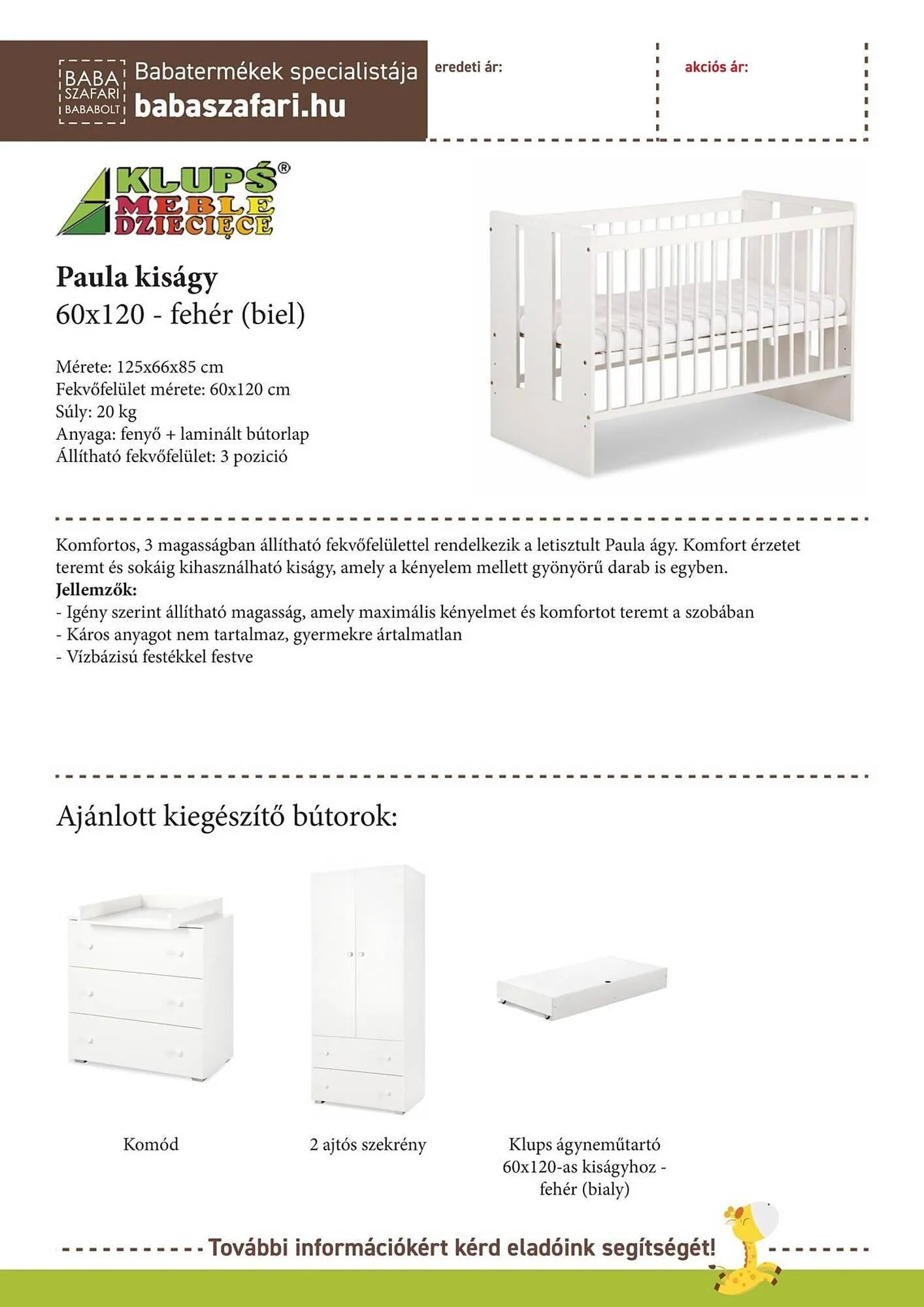 Katalógus Babaszafari akciós újság május 20.-tól szeptember 23.-ig 2025. - Oldal 15