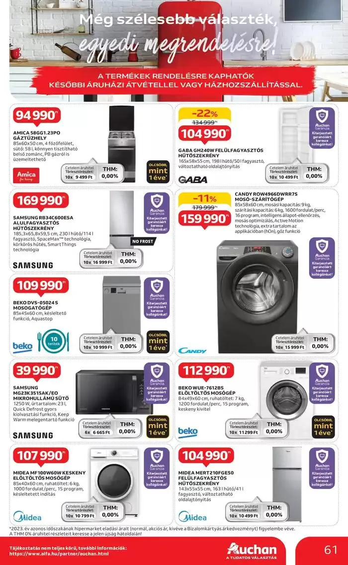 Katalógus Catalog Auchan október 28.-tól november 6.-ig 2024. - Oldal 61