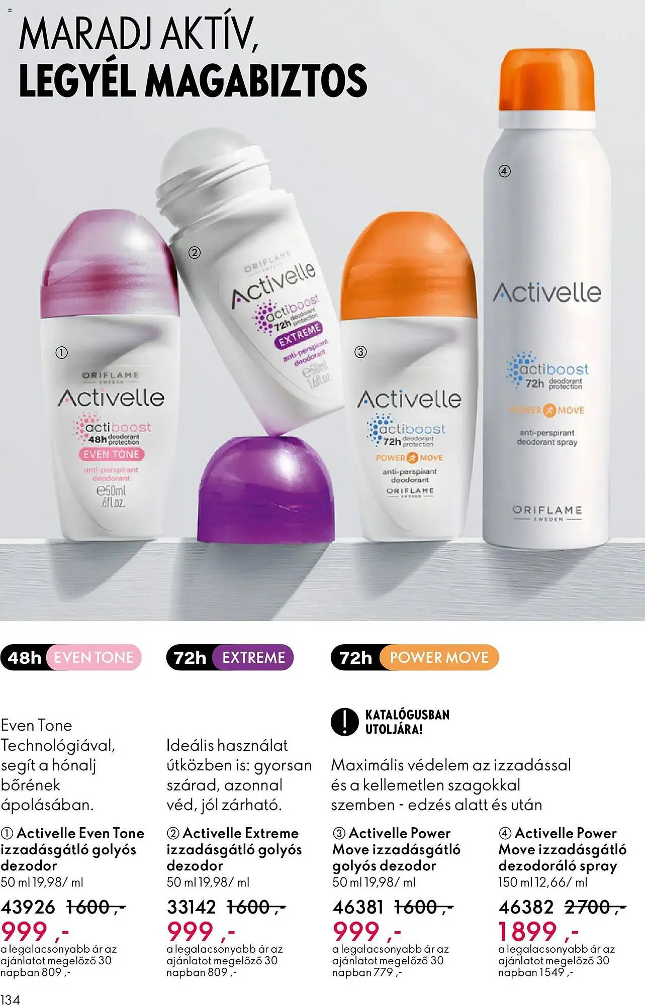 Katalógus Oriflame katalógus január 21.-tól február 10.-ig 2026. - Oldal 134