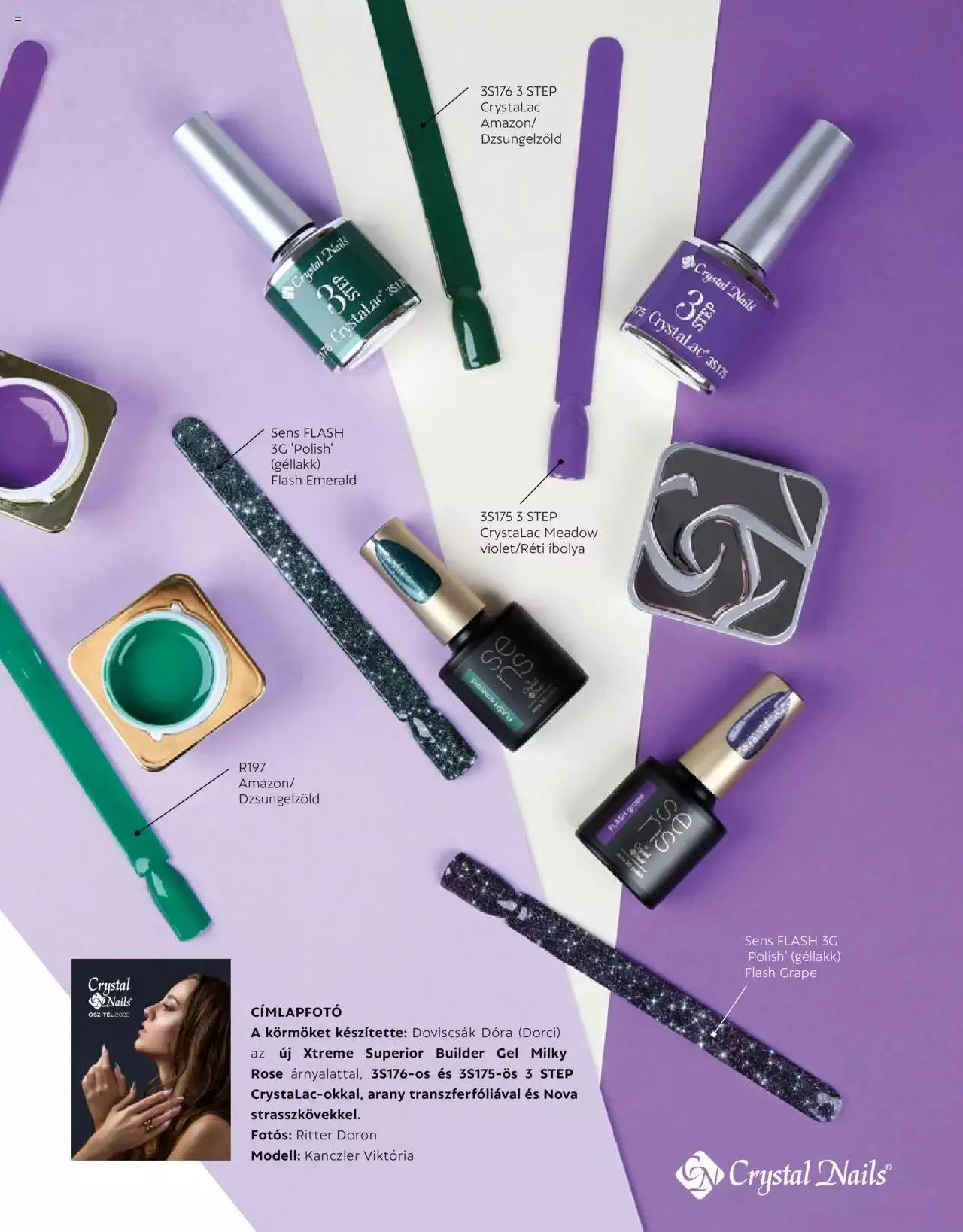 Katalógus Crystal Nails - Ősz / Tél katalógus szeptember 5.-tól december 31.-ig 2023. - Oldal 3