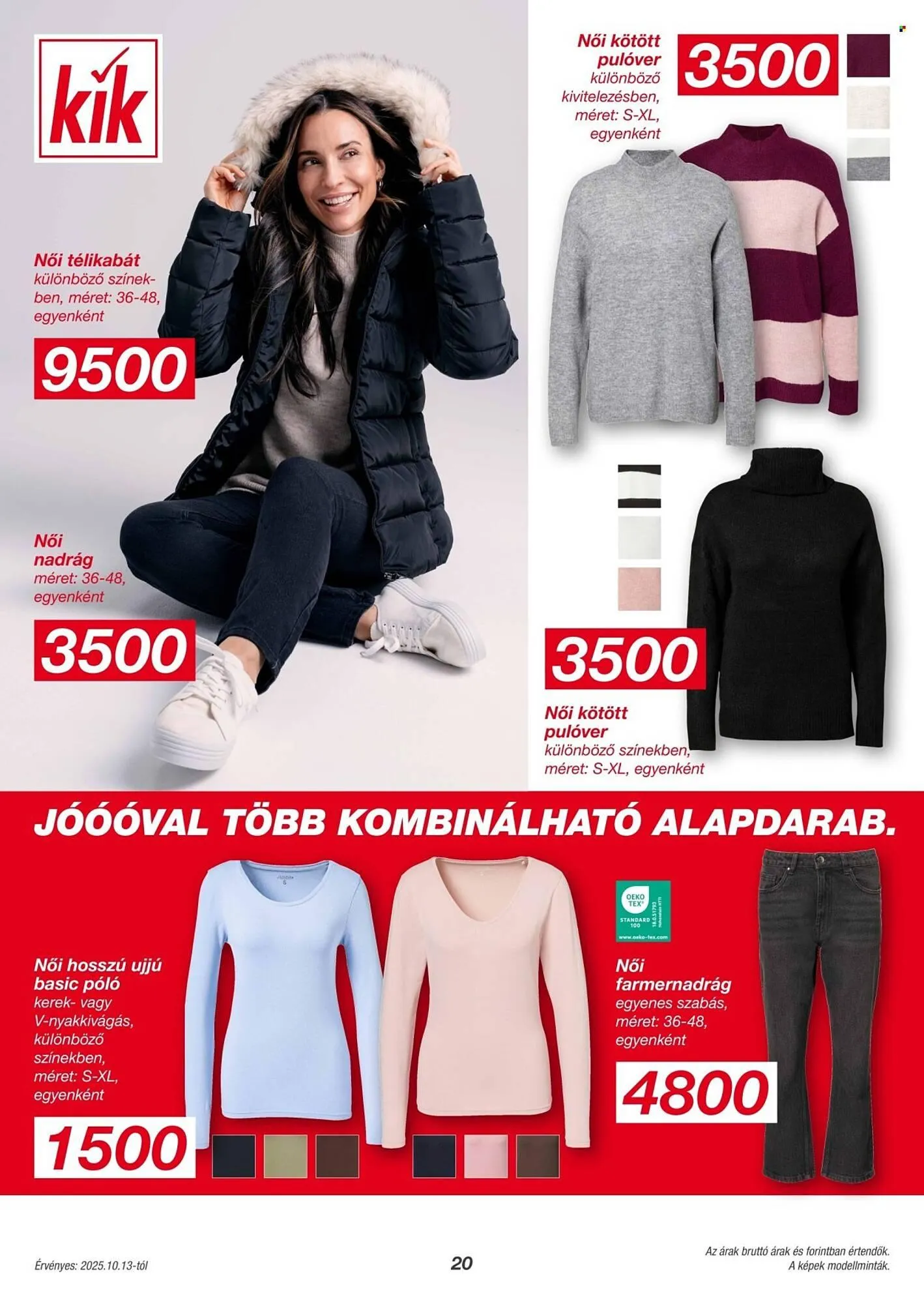 Katalógus Kik akciós újság október 9.-tól november 7.-ig 2025. - Oldal 20