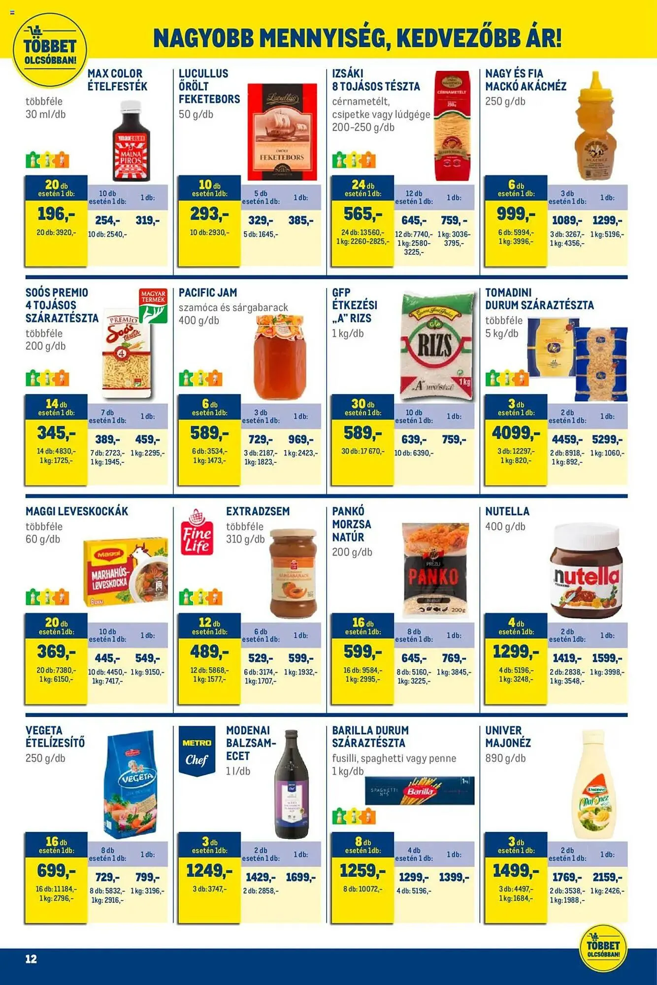Katalógus Metro akciós újság március 1.-tól március 31.-ig 2025. - Oldal 12