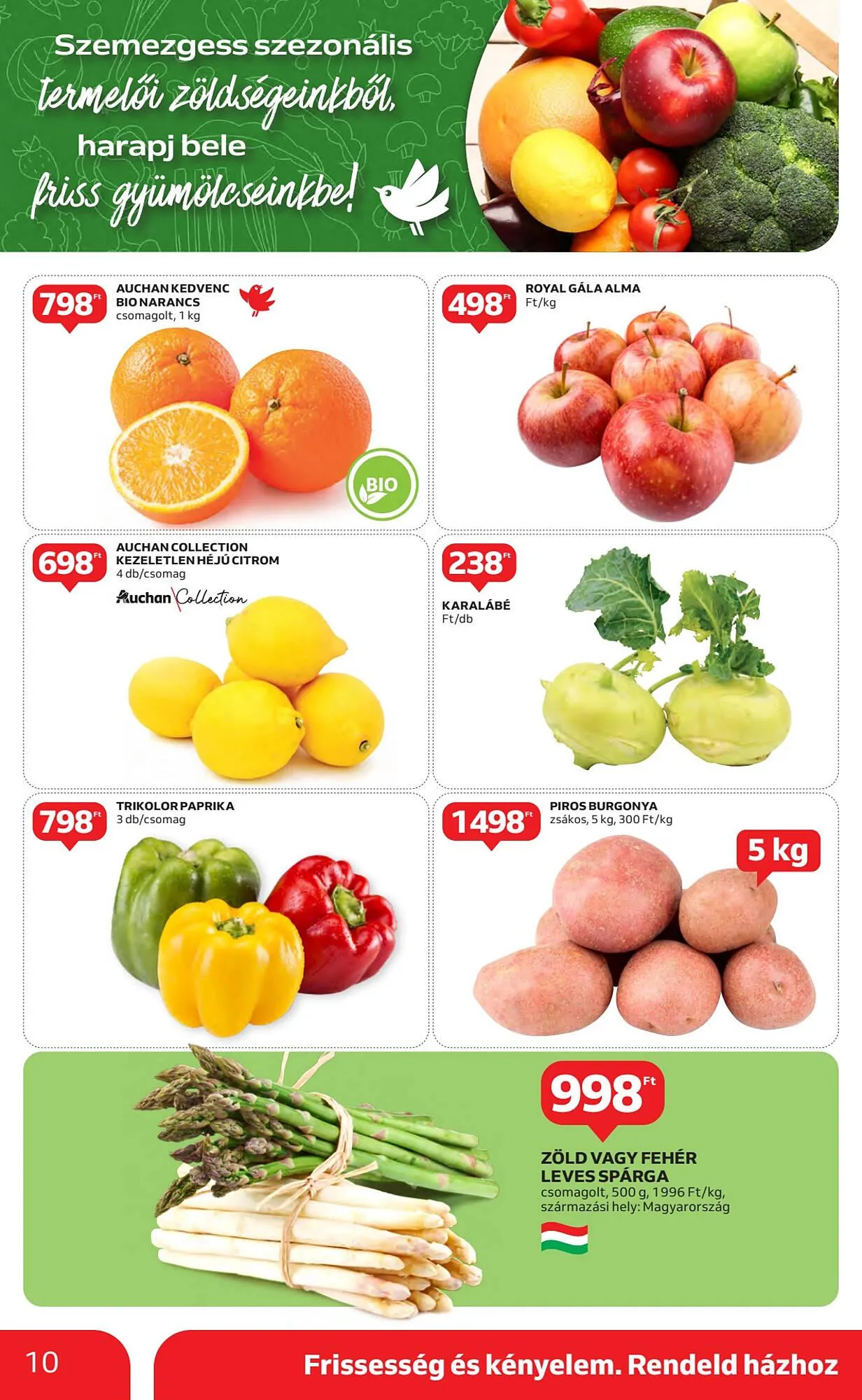 Katalógus Auchan akciós újság május 8.-tól május 14.-ig 2025. - Oldal 10