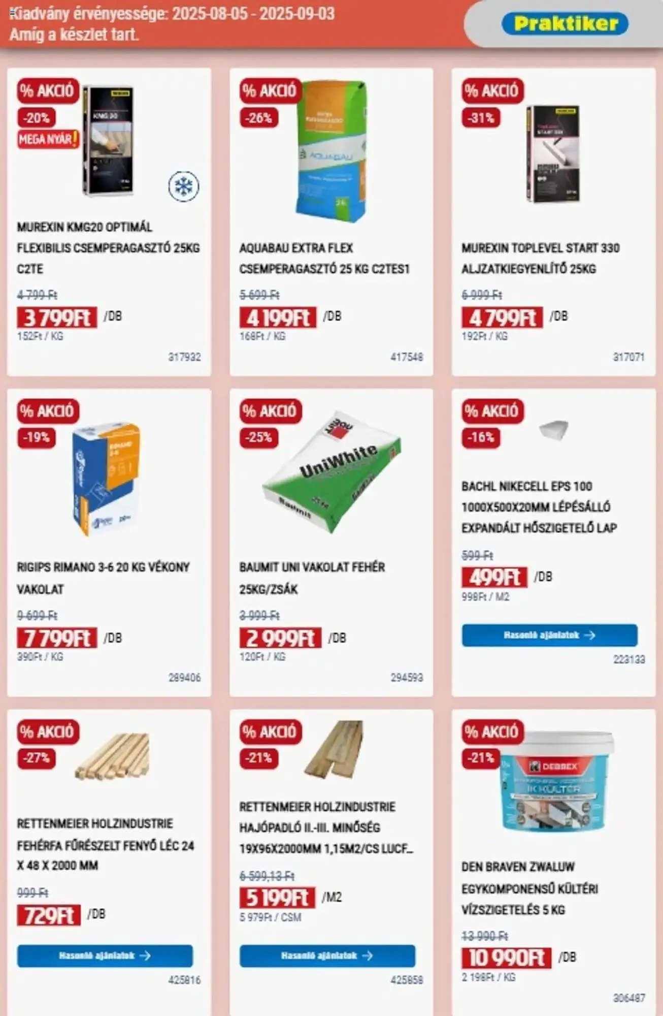 Katalógus Praktiker akciós újság augusztus 5.-tól szeptember 3.-ig 2025. - Oldal 25