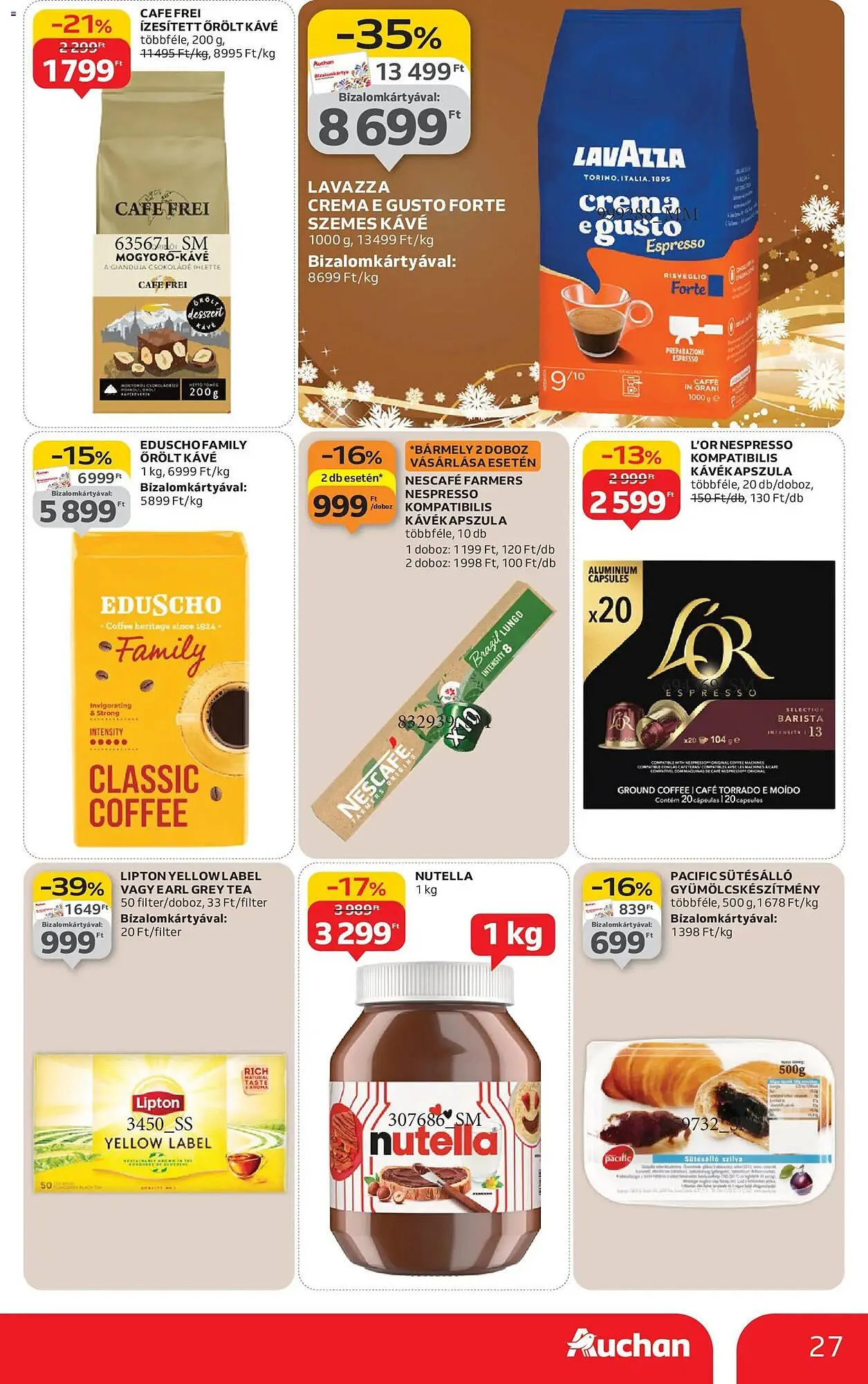 Katalógus Auchan akciós újság december 18.-tól december 24.-ig 2025. - Oldal 27