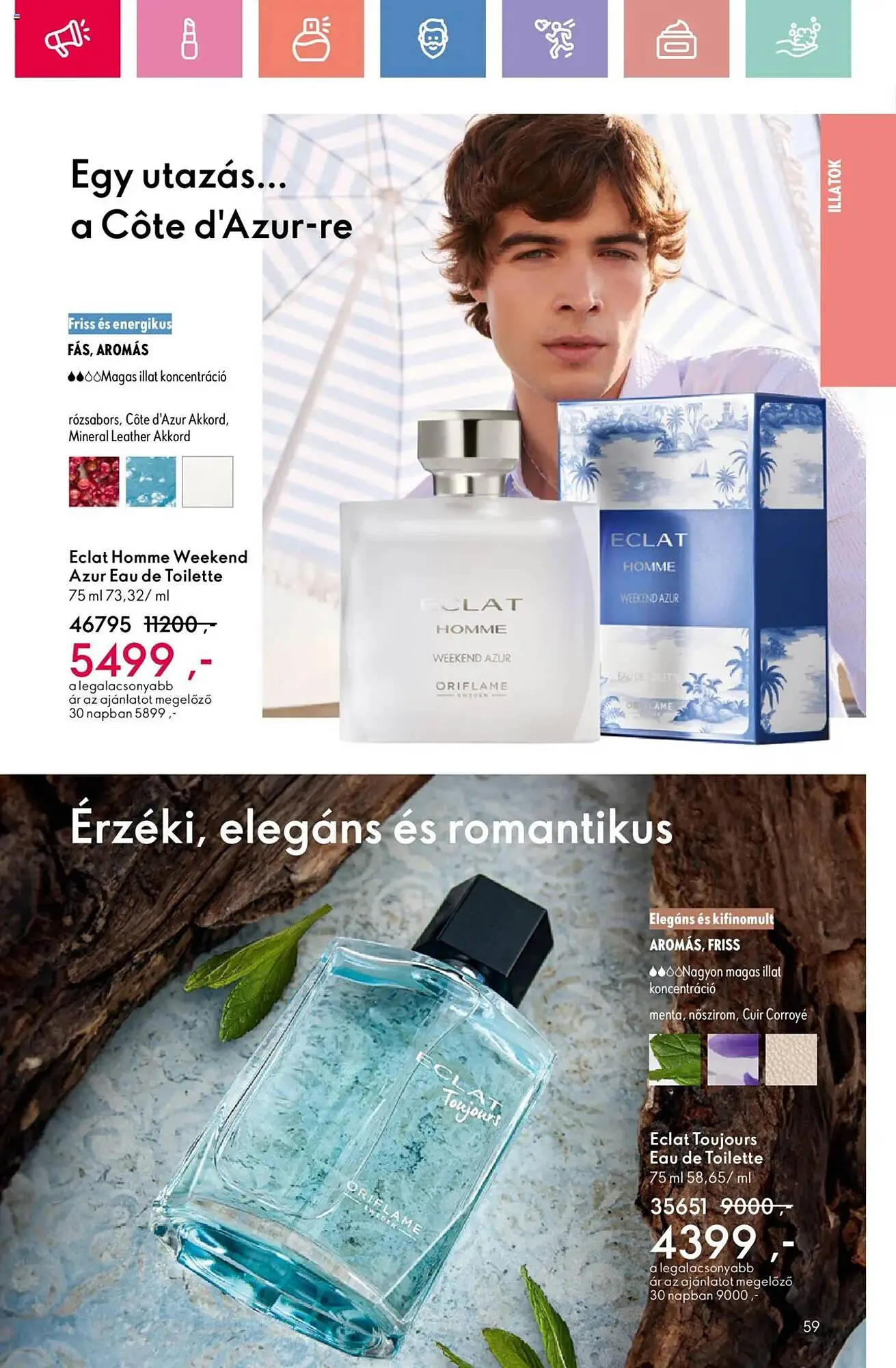 Katalógus Oriflame akciós újság július 27.-tól augusztus 16.-ig 2025. - Oldal 59
