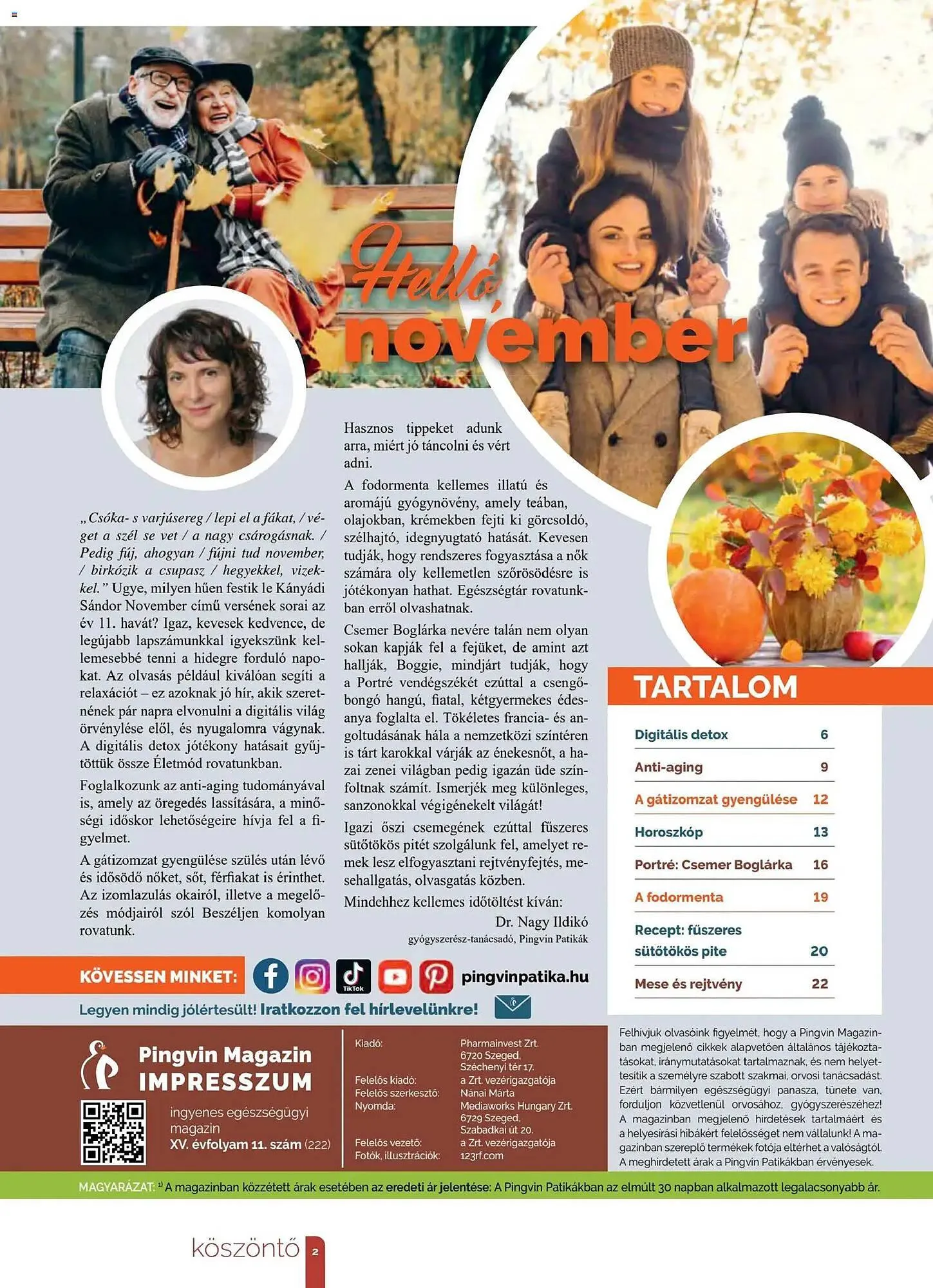 Katalógus Pingvin Patika akciós újság november 1.-tól november 30.-ig 2025. - Oldal 2