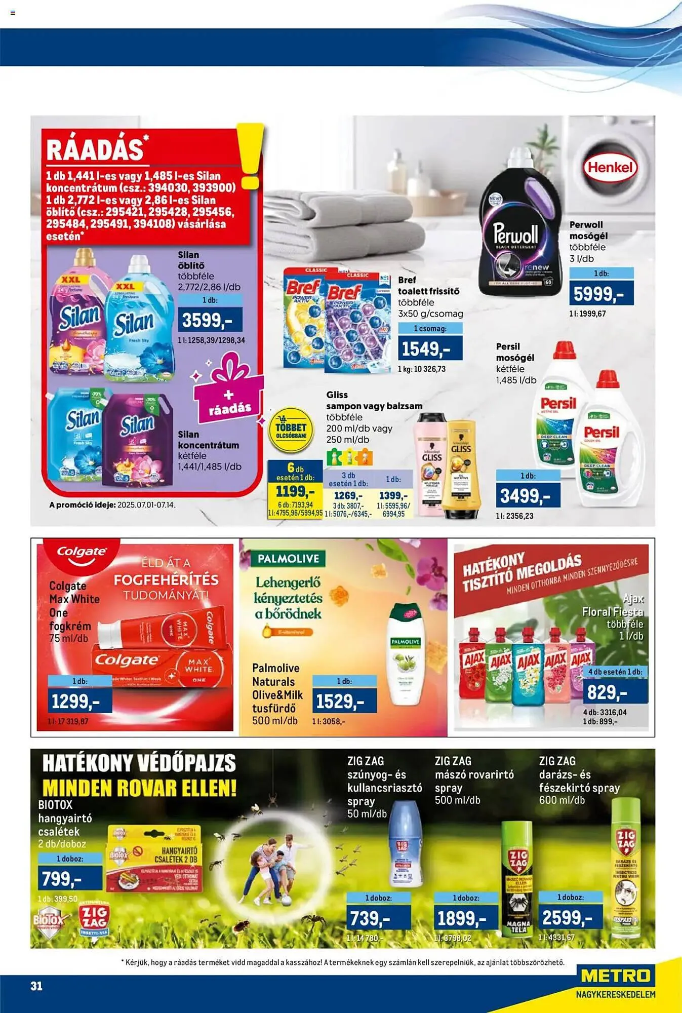 Katalógus Metro akciós újság július 1.-tól július 14.-ig 2025. - Oldal 31