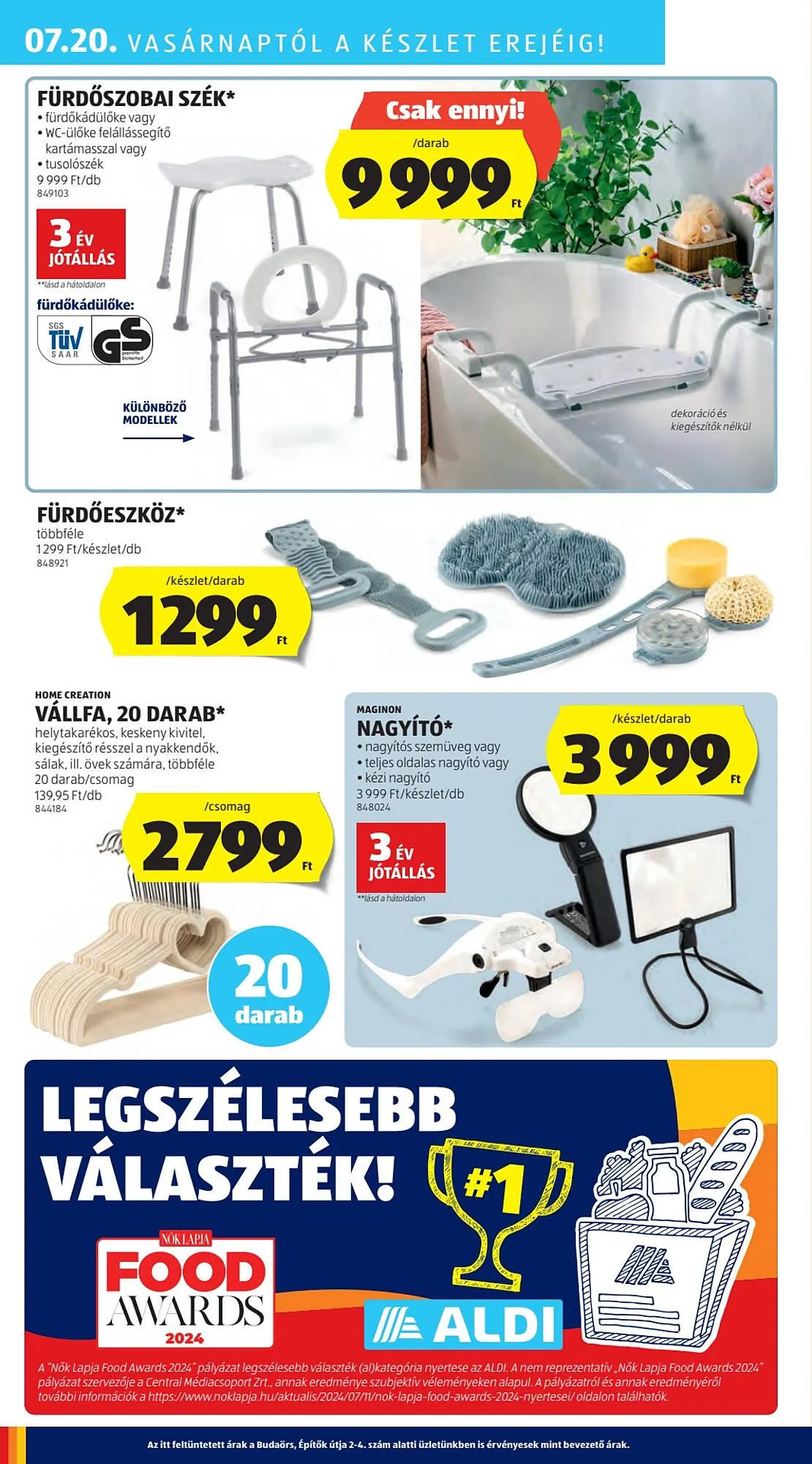 Katalógus ALDI akciós újság július 17.-tól július 20.-ig 2025. - Oldal 16