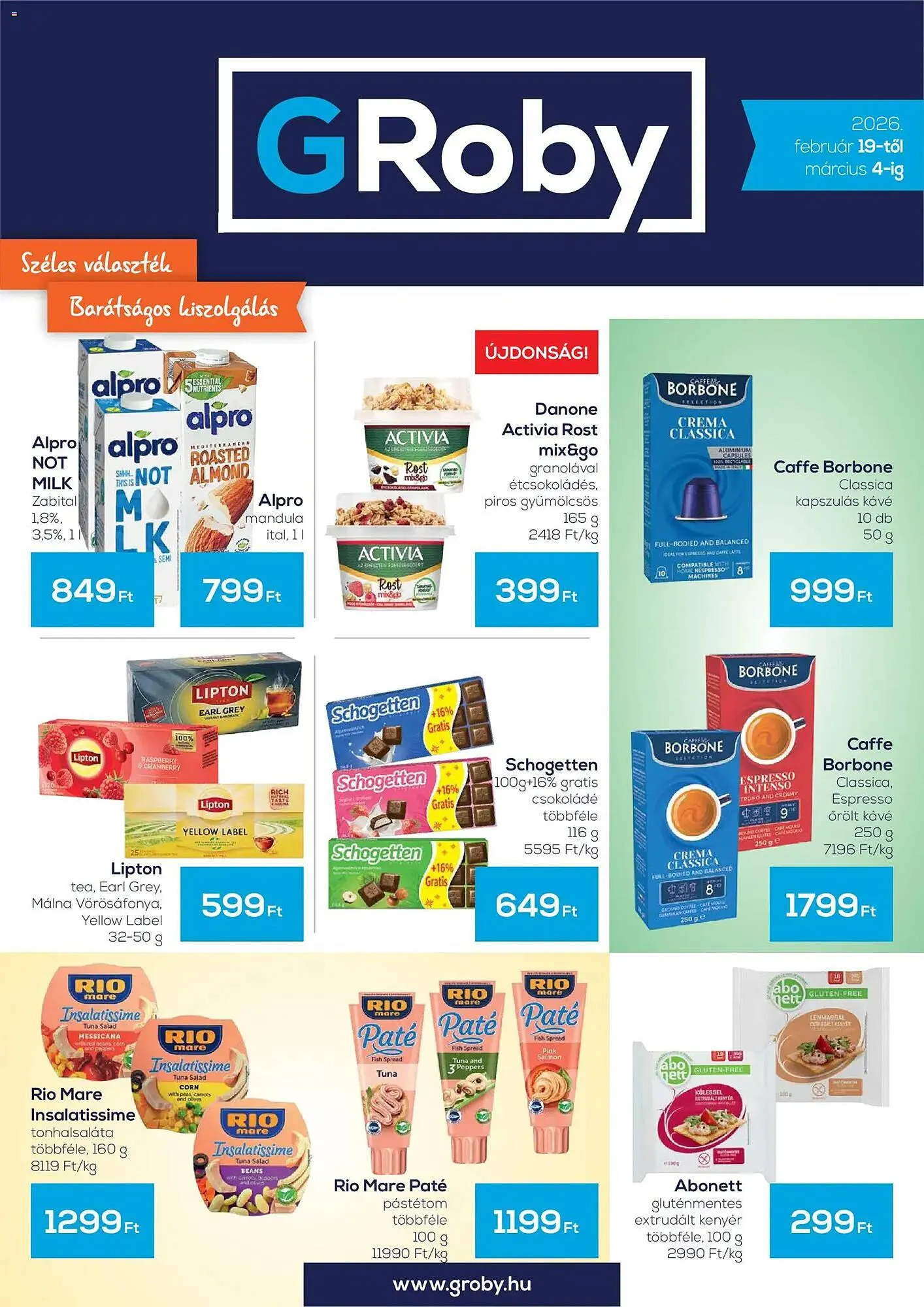 GRoby akciós újság - 1
