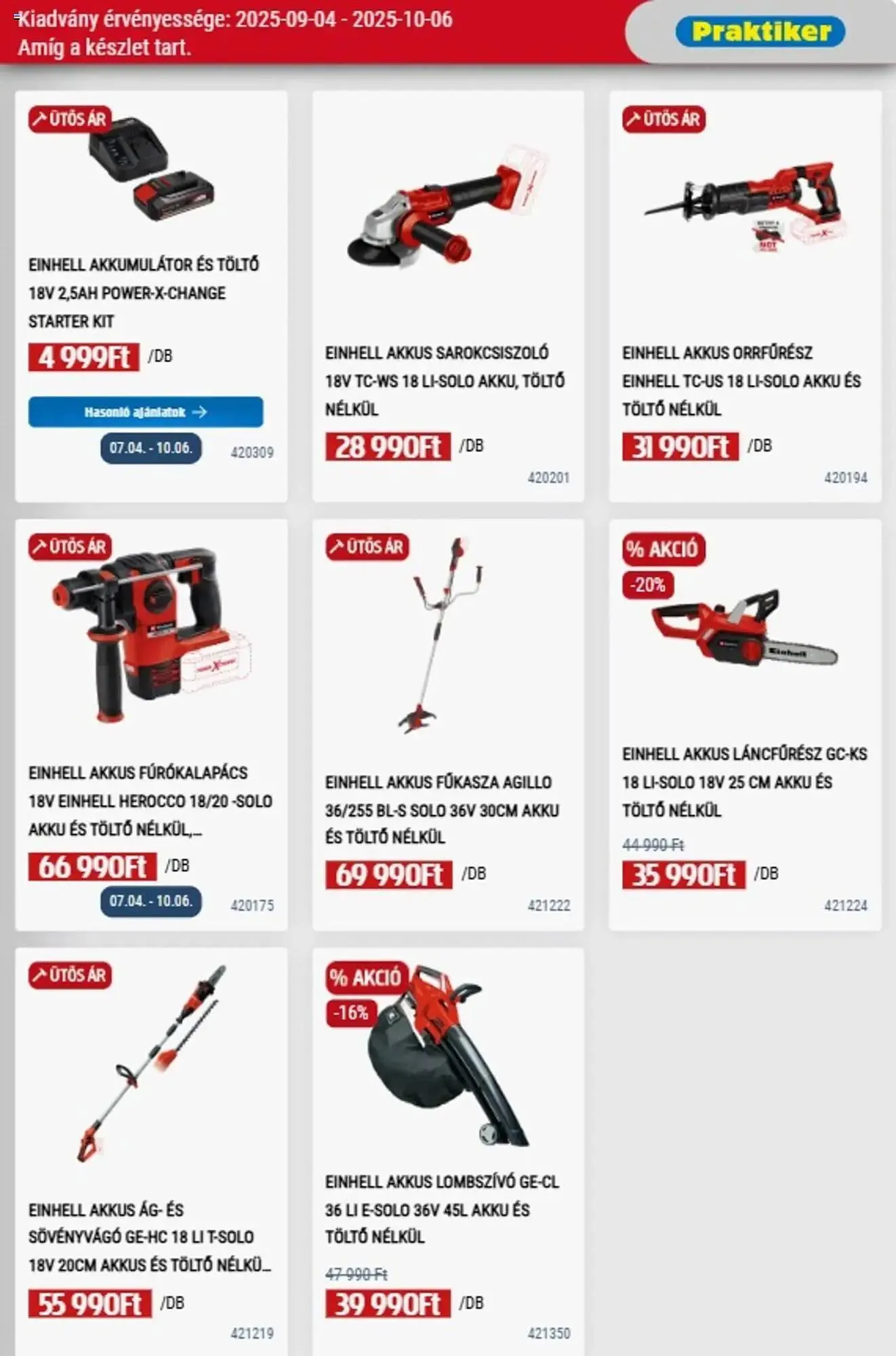 Katalógus Praktiker akciós újság szeptember 4.-tól október 6.-ig 2025. - Oldal 23
