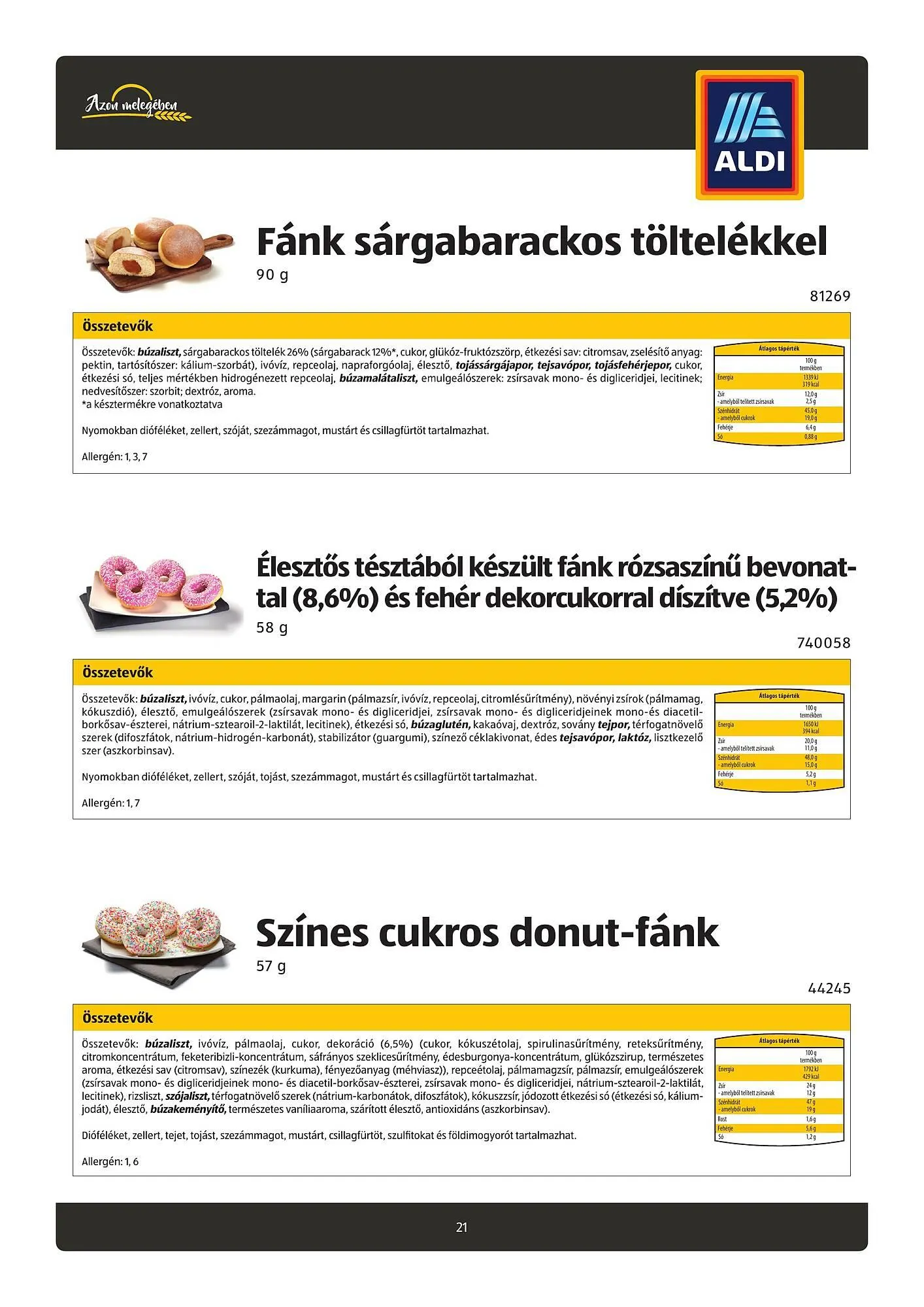 Katalógus ALDI akciós újság március 27.-tól április 21.-ig 2025. - Oldal 21