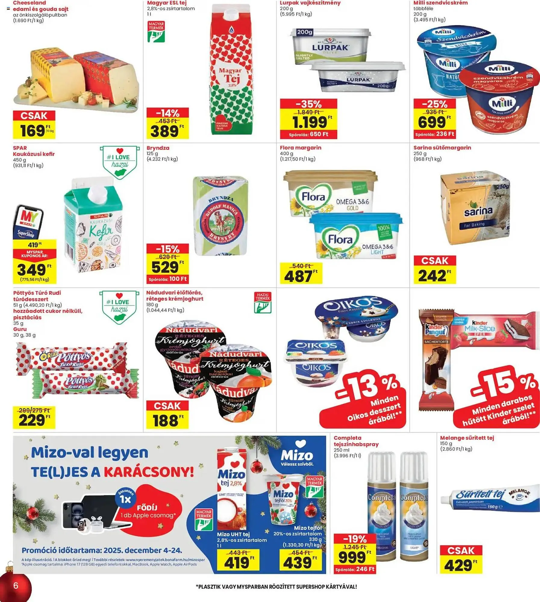 Katalógus Interspar akciós újság december 4.-tól december 10.-ig 2025. - Oldal 6