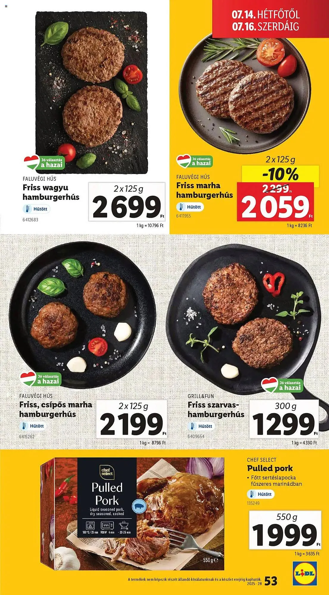 Katalógus Lidl akciós újság július 10.-tól július 16.-ig 2025. - Oldal 53