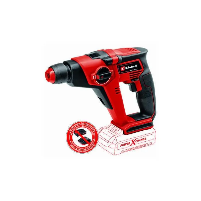 Einhell TE-HD 18/12 Li-Solo akkus fúrókalapács 1.3J, 14Nm (akku és töltő nélkül), Power X-Change