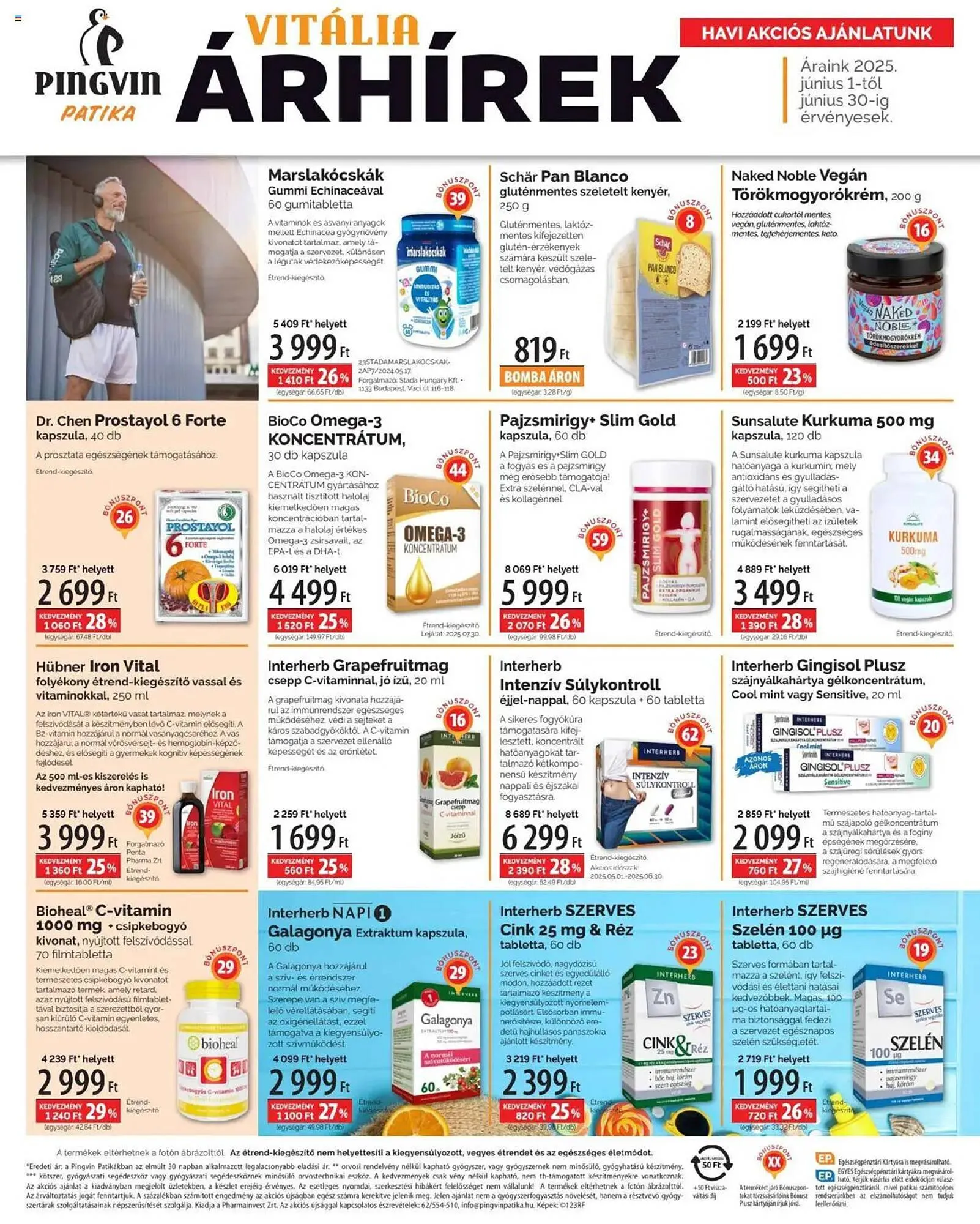 Katalógus Pingvin Patika akciós újság június 1.-tól június 30.-ig 2025. - Oldal 2