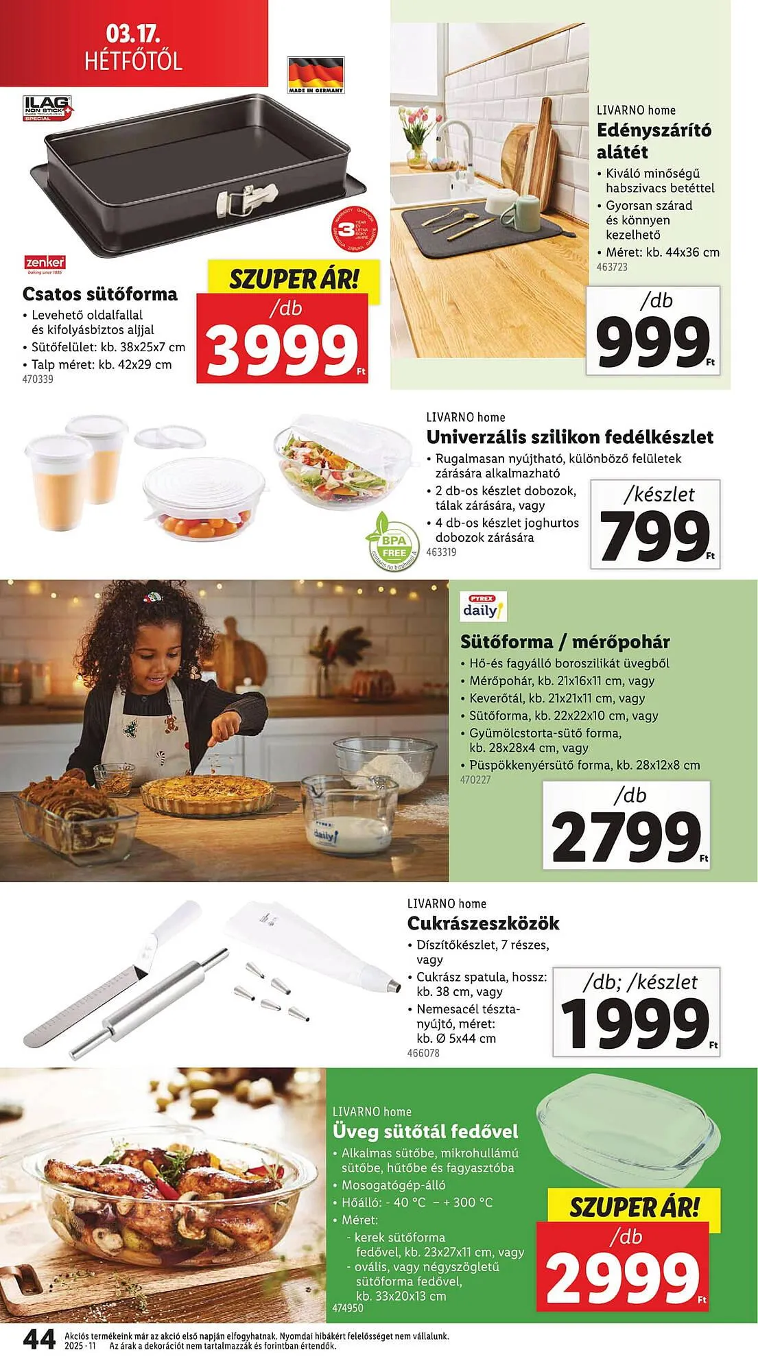 Katalógus Lidl akciós újság március 13.-tól március 19.-ig 2025. - Oldal 44