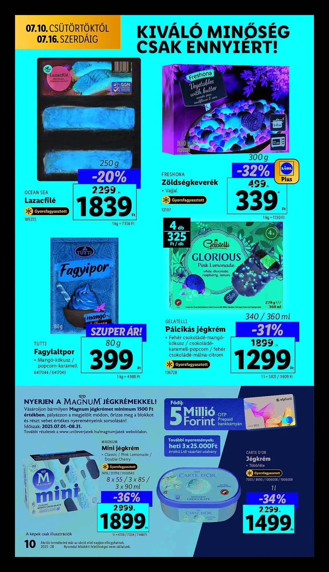 Katalógus Lidl akciós újság július 10.-tól július 16.-ig 2025. - Oldal 10