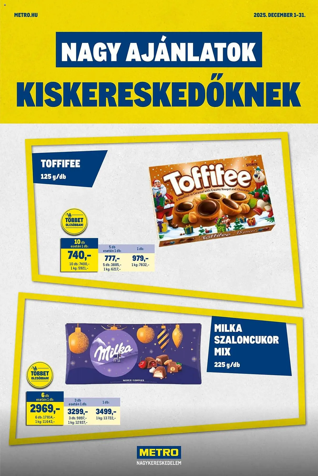 Metro akciós újság - 1