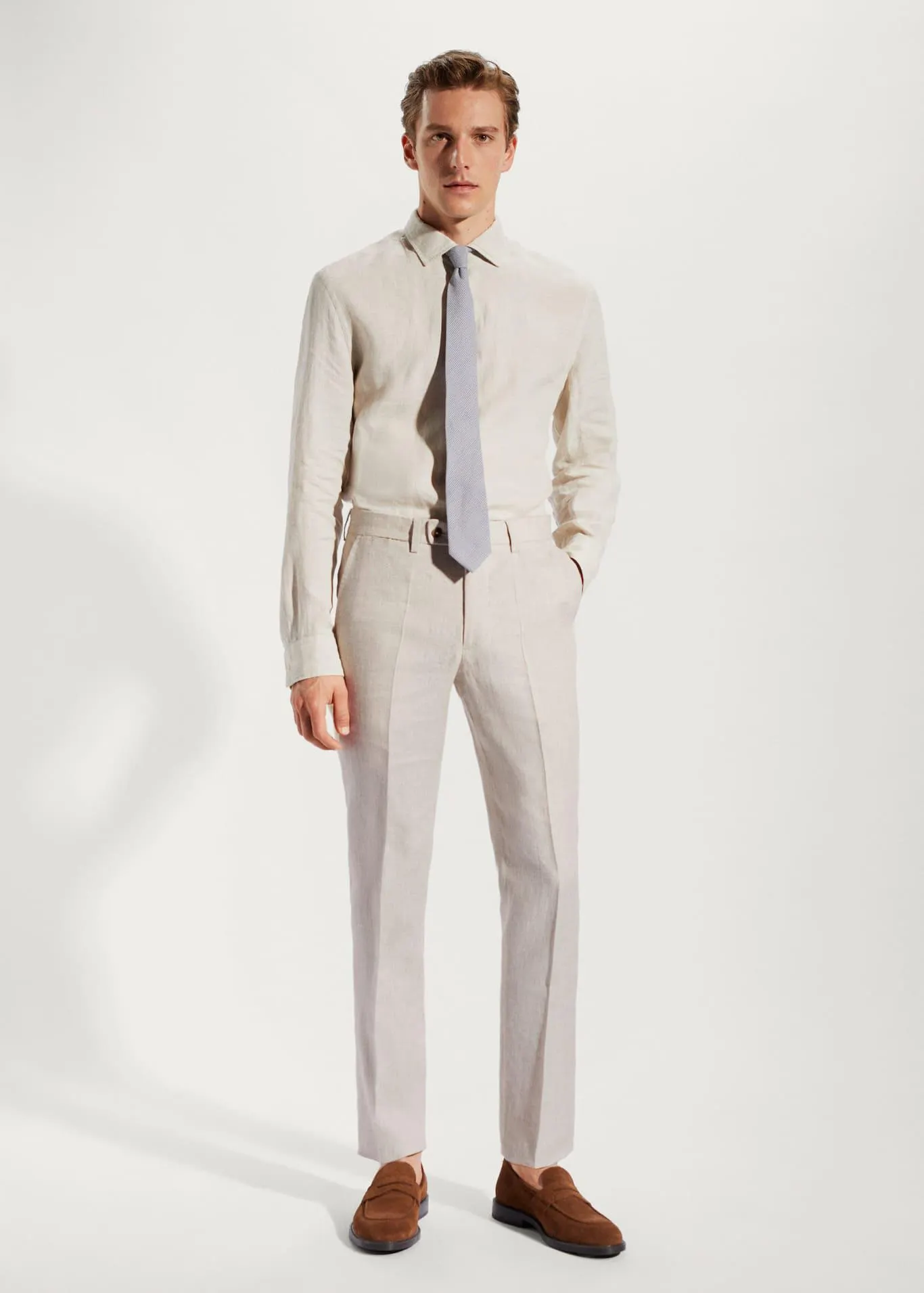 100% linnen pantalon