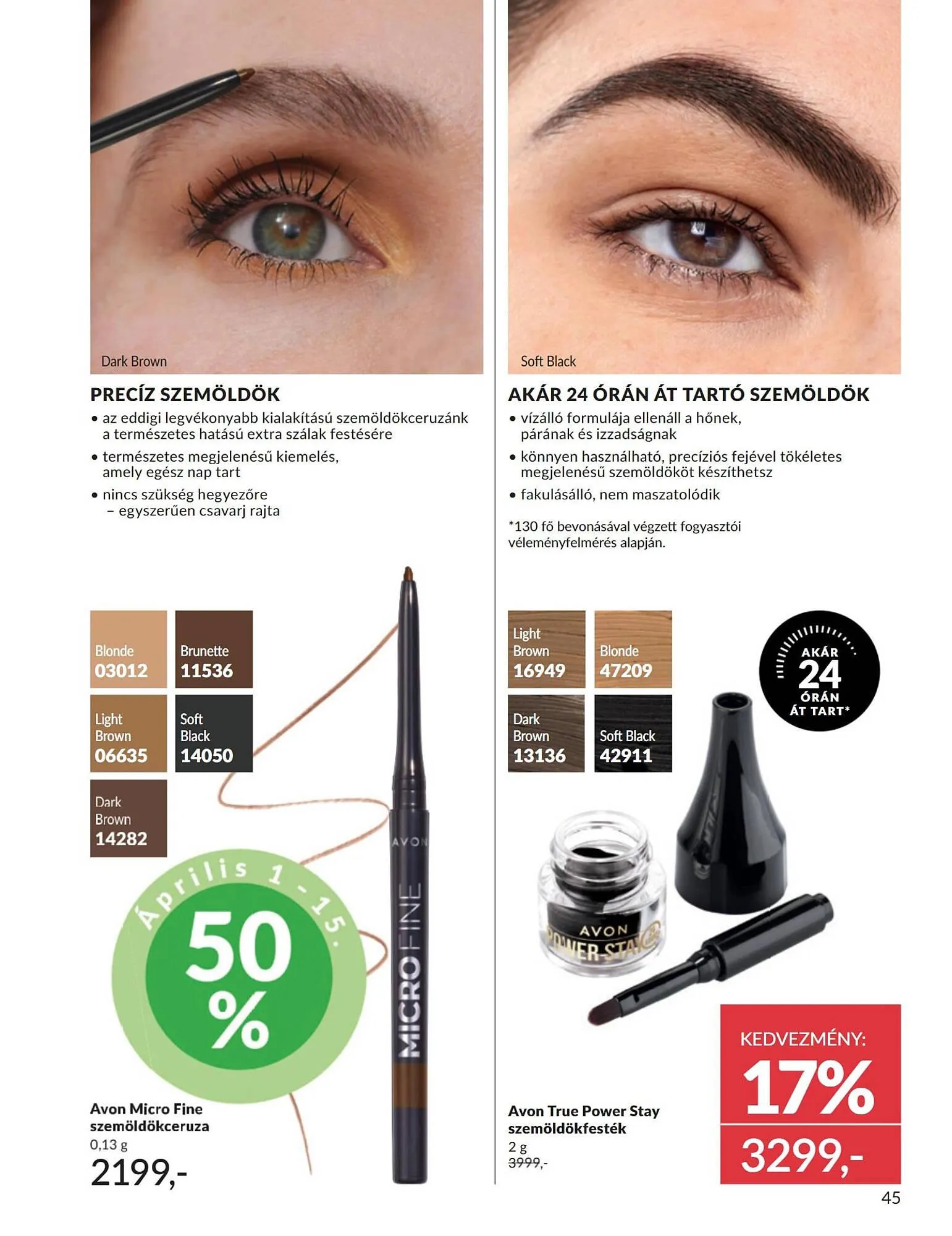Katalógus AVON akciós újság április 1.-tól április 30.-ig 2025. - Oldal 45