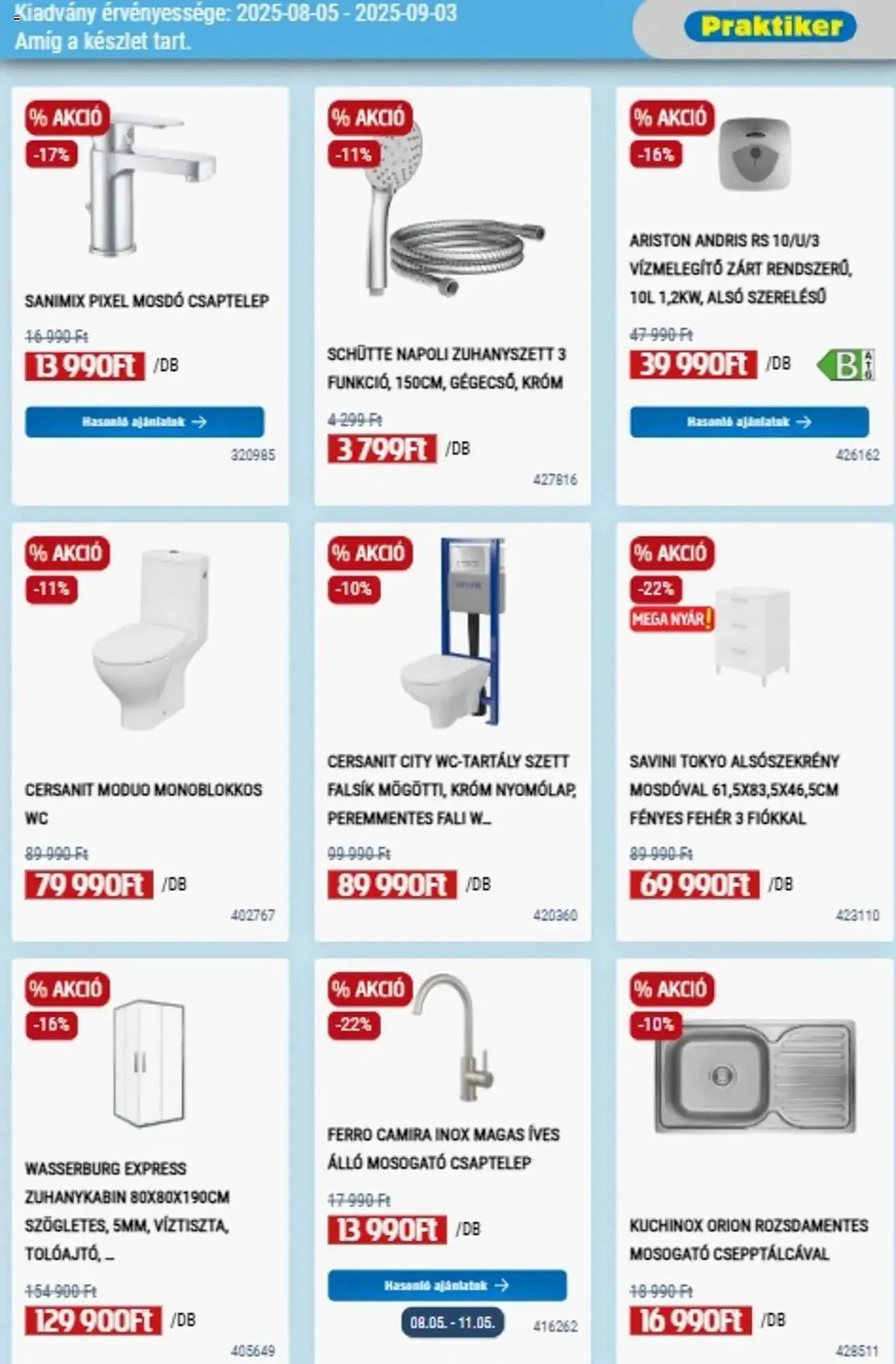 Katalógus Praktiker akciós újság augusztus 5.-tól szeptember 3.-ig 2025. - Oldal 17