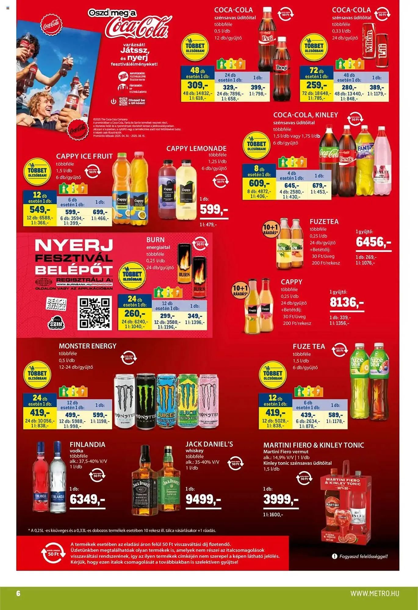 Katalógus Metro akciós újság július 1.-tól július 31.-ig 2025. - Oldal 6