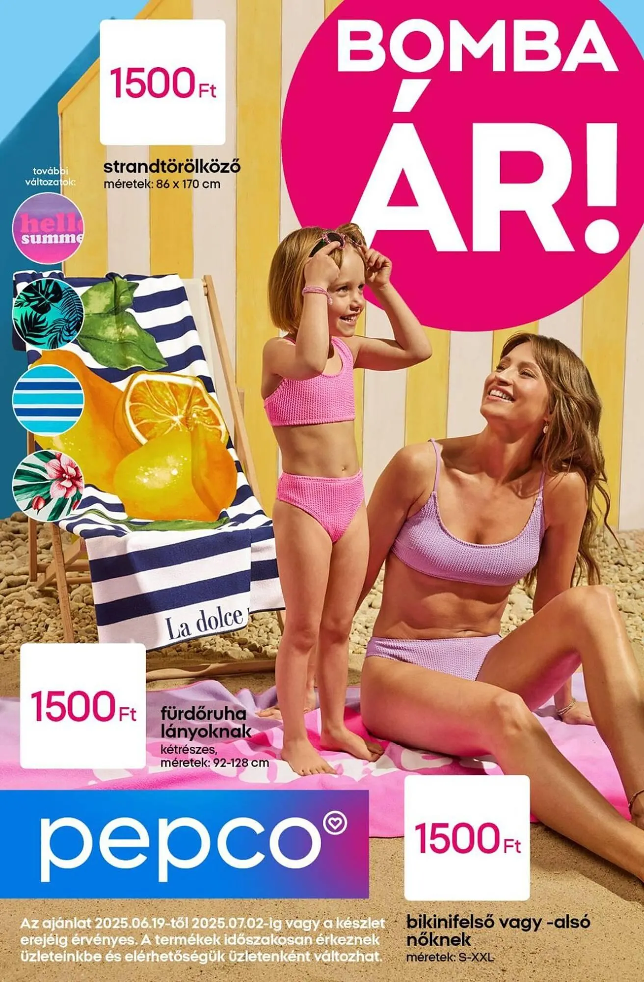 Katalógus Pepco akciós újság június 19.-tól július 2.-ig 2025. - Oldal 1