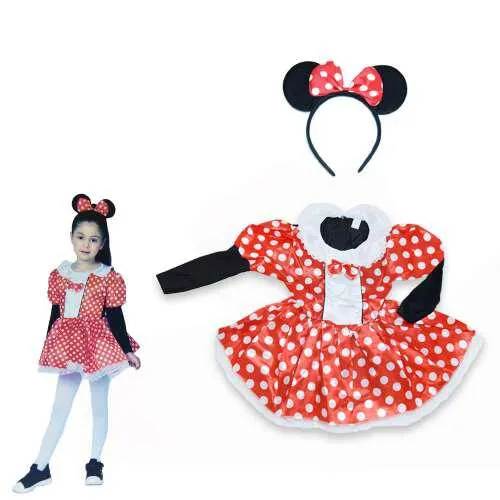 Szoknyás egér lány farsangi jelmez (S)