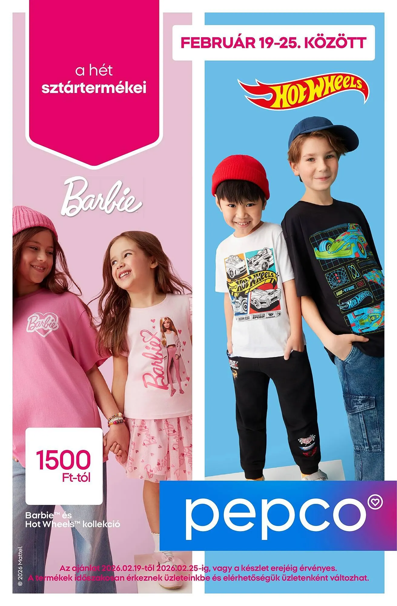 Katalógus Pepco akciós újság február 19.-tól február 25.-ig 2026. - Oldal 1